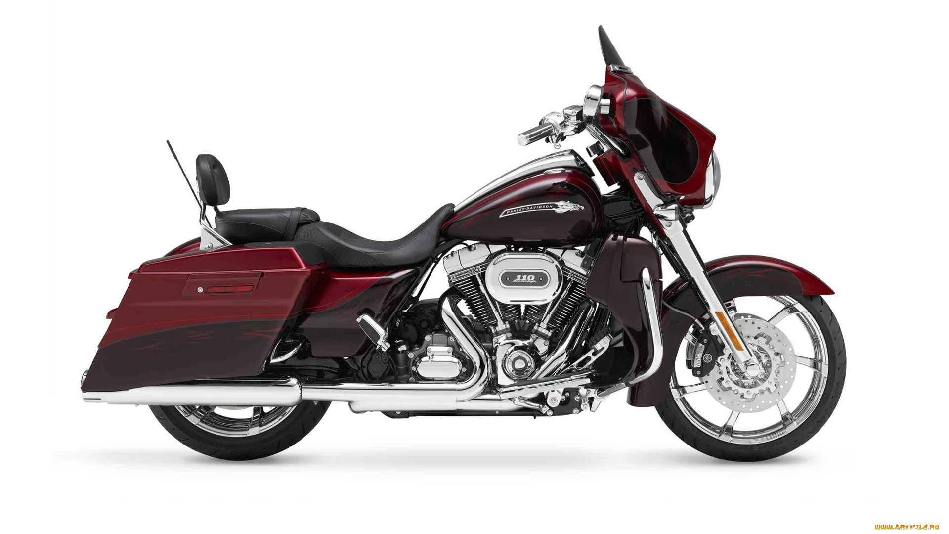 мотоциклы, harley-davidson, cvo, stree, -glide, 2012