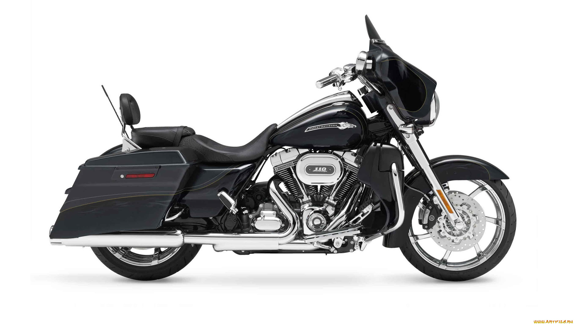 мотоциклы, harley-davidson, cvo, stree, -glide, 2012