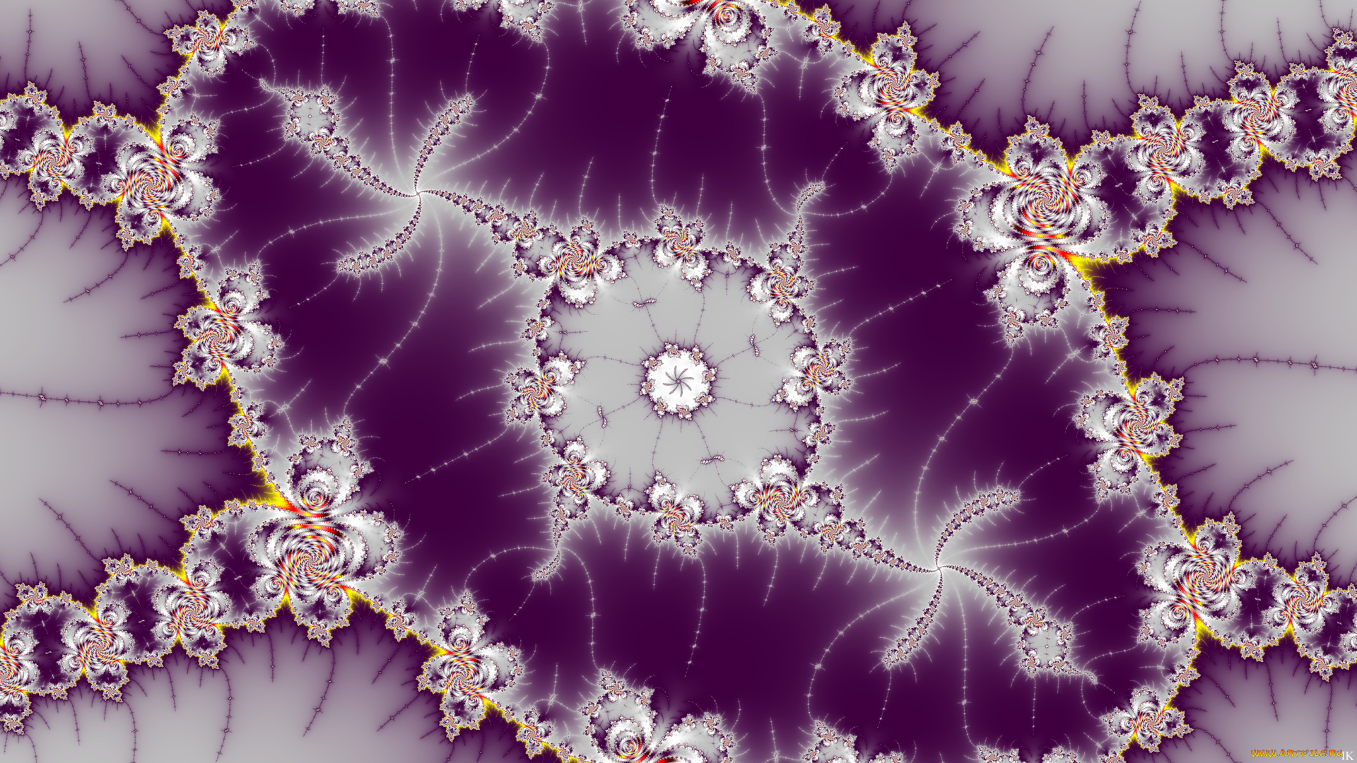 3д, графика, фракталы, , fractal, фон, цвета, узор