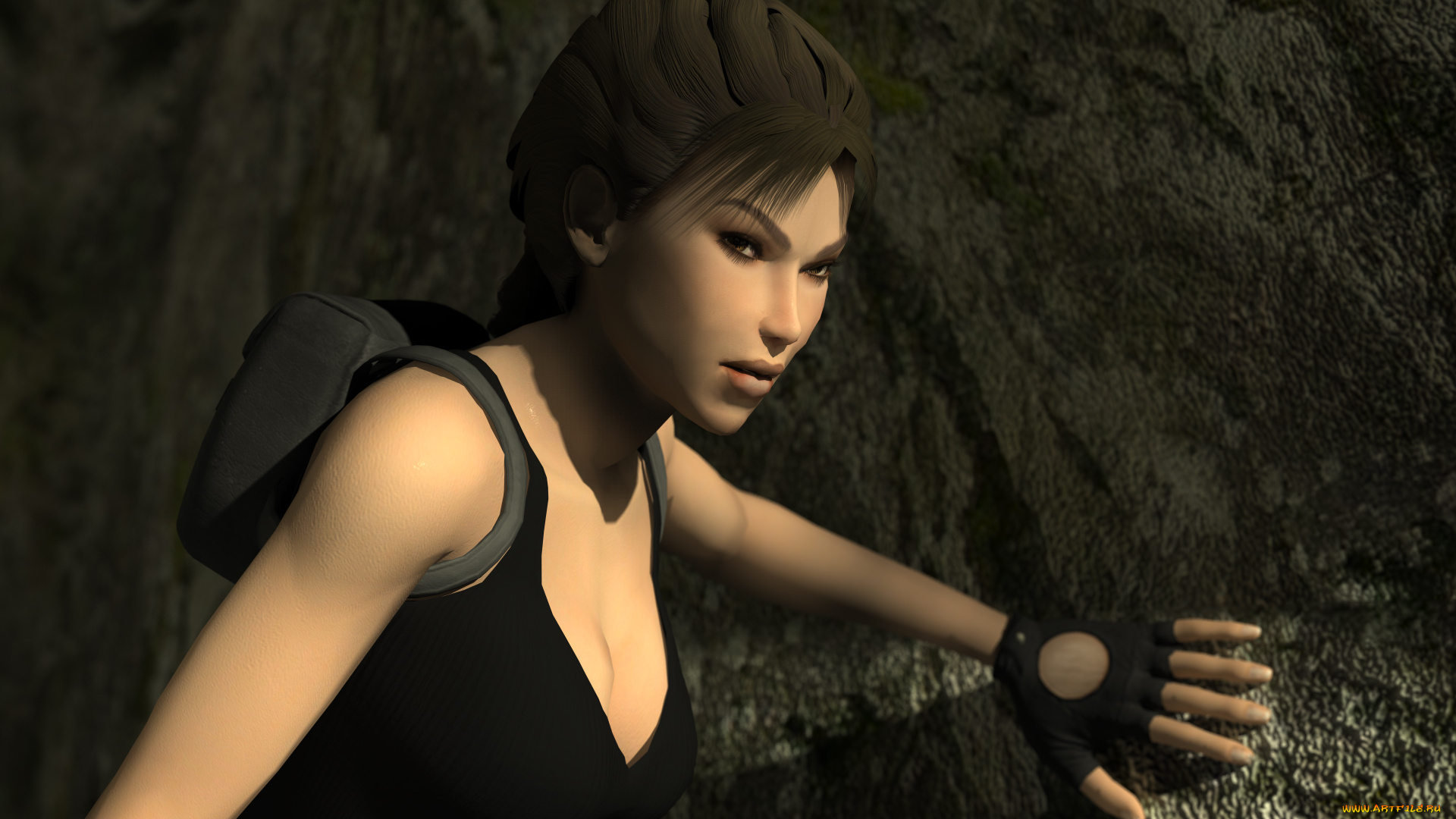 3д, графика, люди, , people, девушка, взгляд, фон