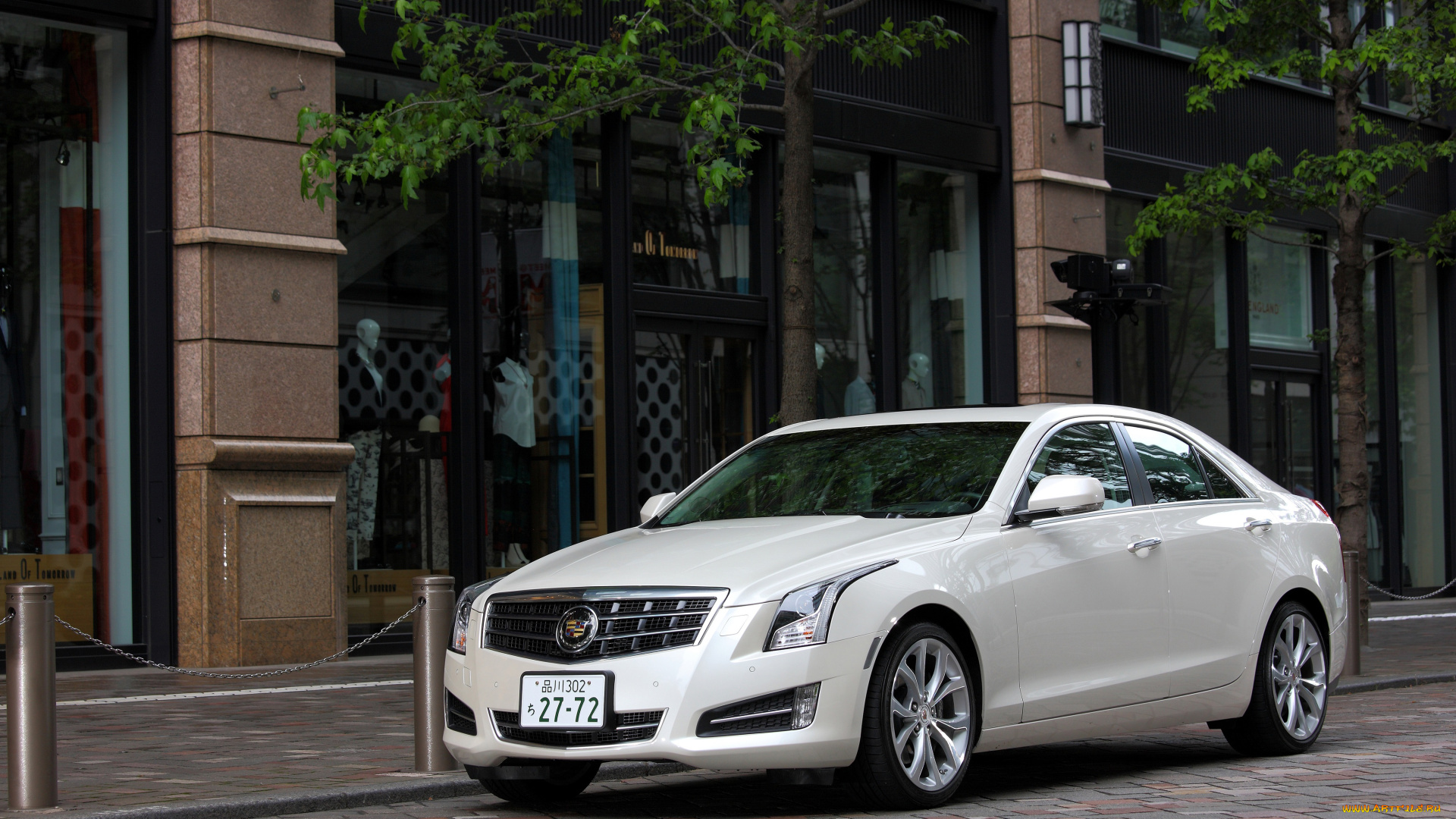 автомобили, cadillac, светлый, 2012г, jp-spec, ats