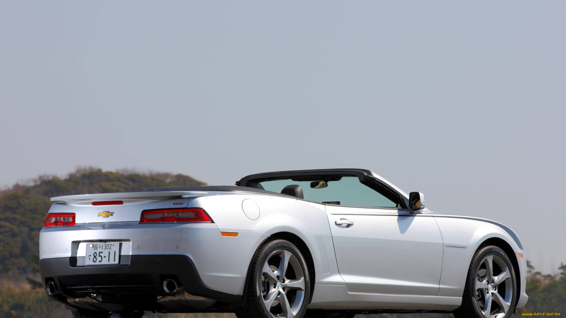 автомобили, camaro, светлый, convertible, lt, rs, chevrolet, 2013г, jp-spec