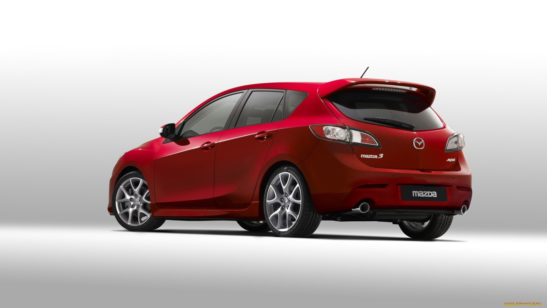 автомобили, mazda, mazda3, bl, красный, mps