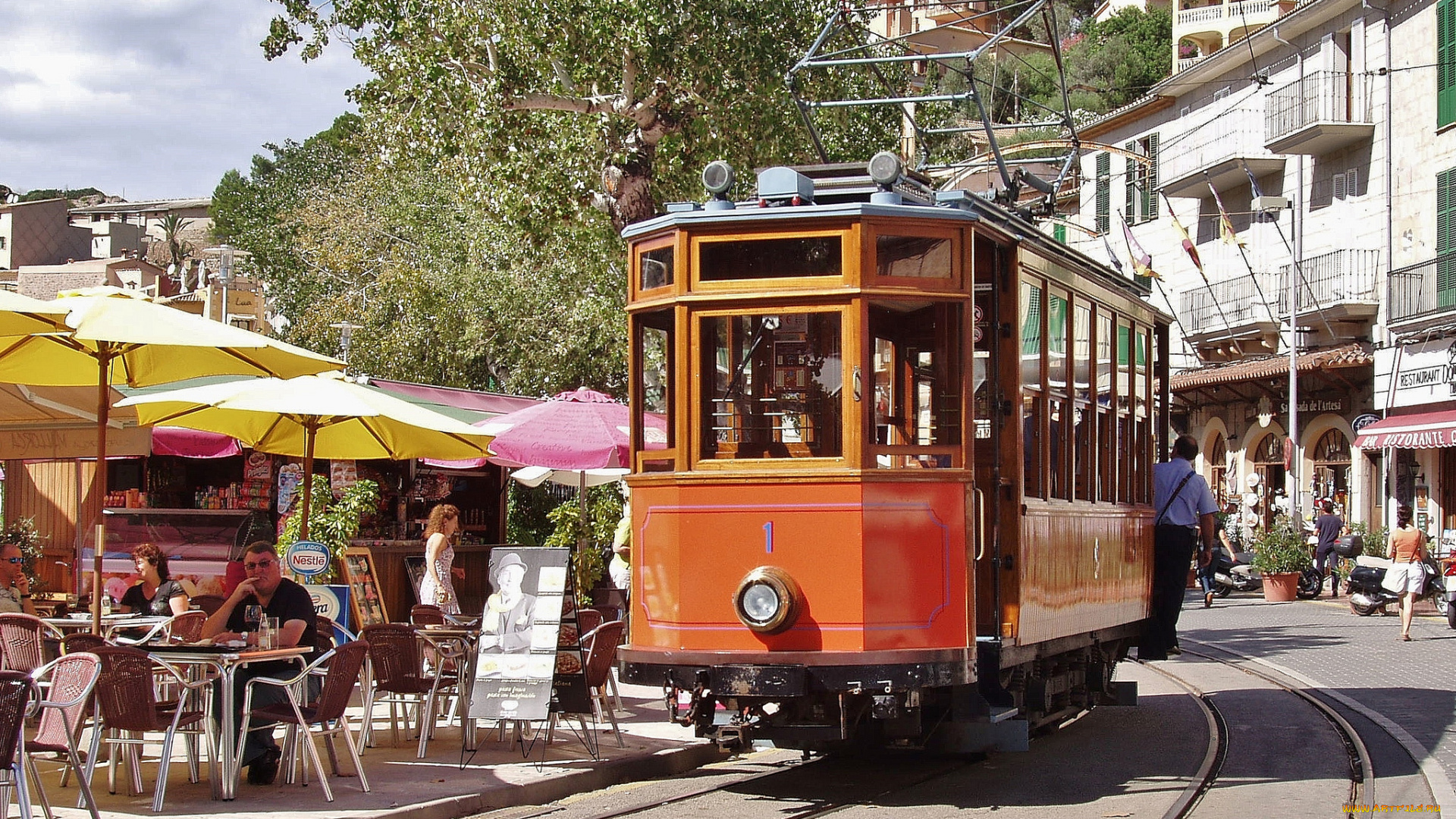 техника, трамваи, трамвай, город, рельсы