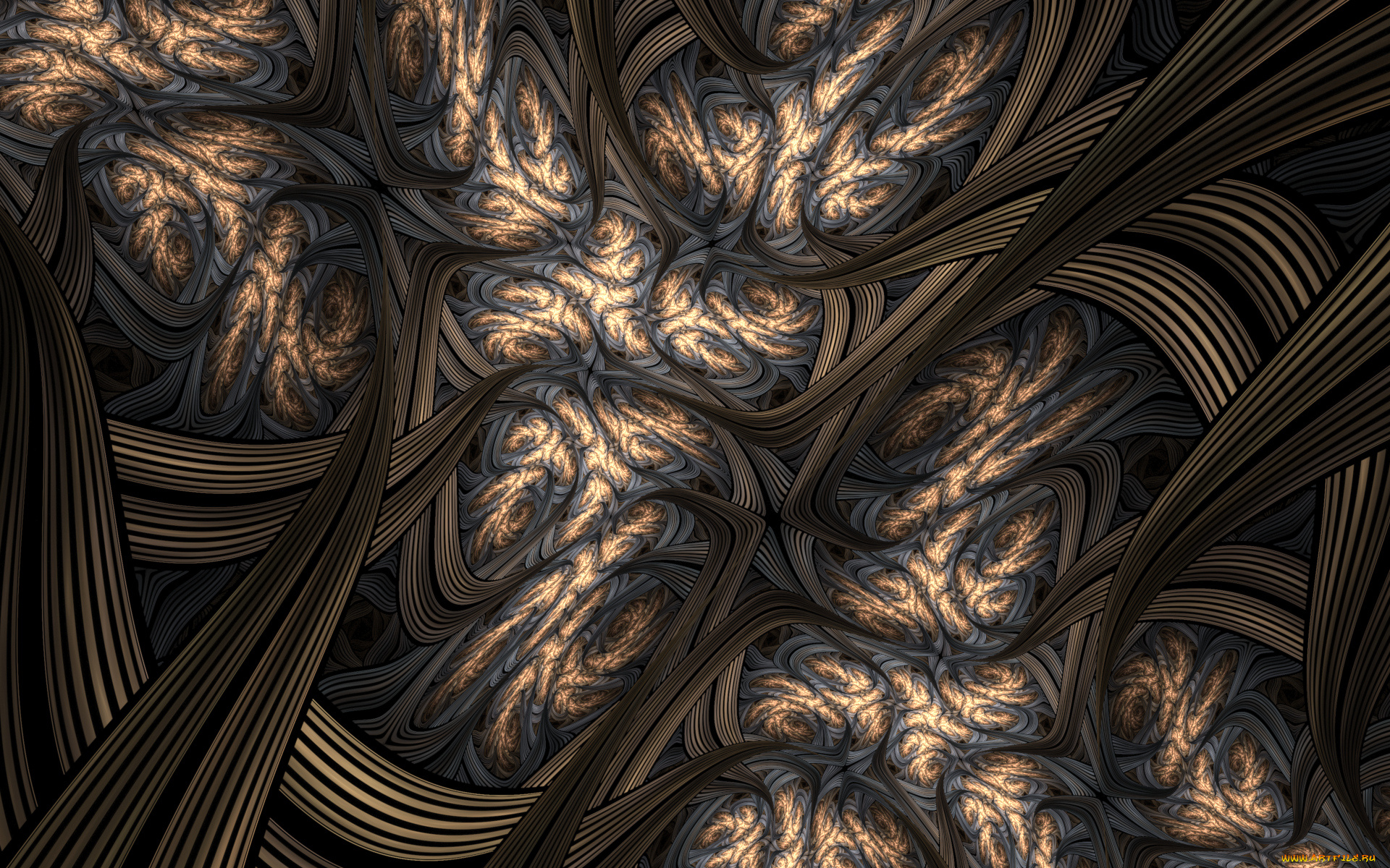 3д, графика, фракталы, , fractal, цвета, фон, узор