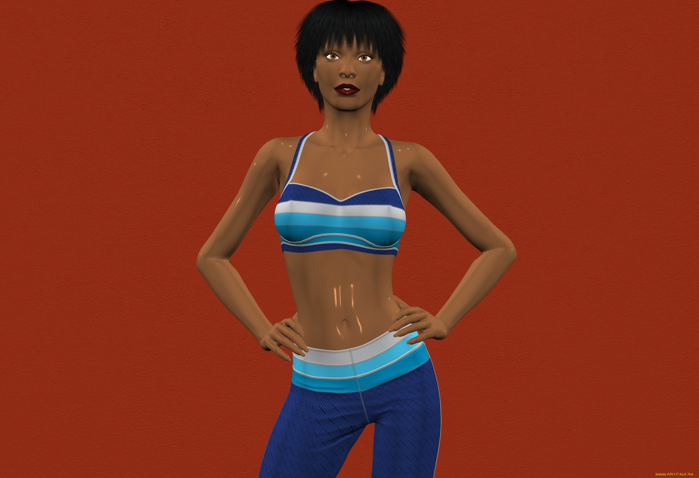 3д, графика, люди, , people, девушка, взгляд, фон