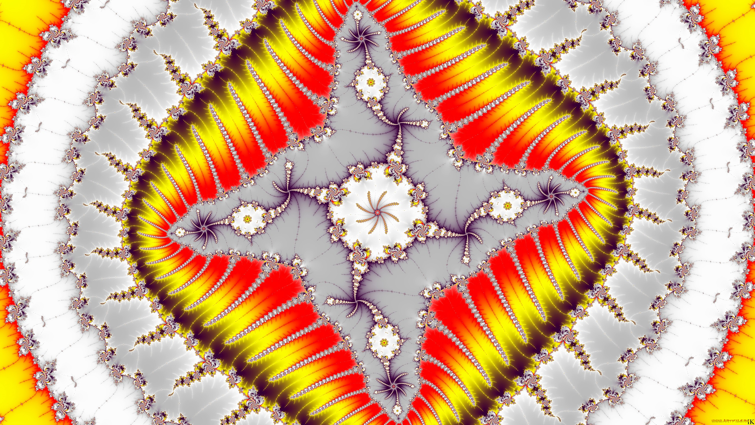 3д, графика, фракталы, , fractal, фон, цвета, узор