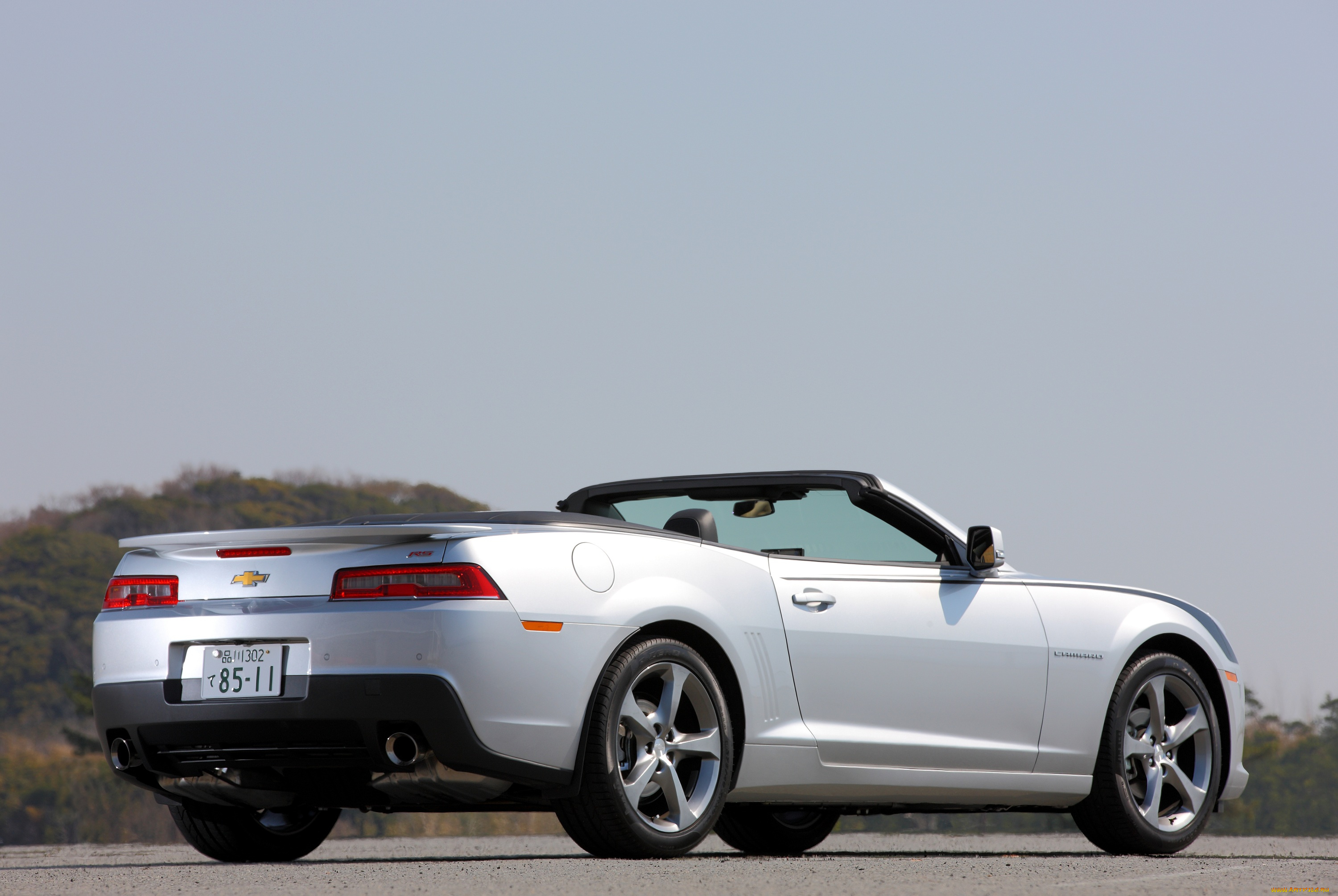 автомобили, camaro, светлый, convertible, lt, rs, chevrolet, 2013г, jp-spec