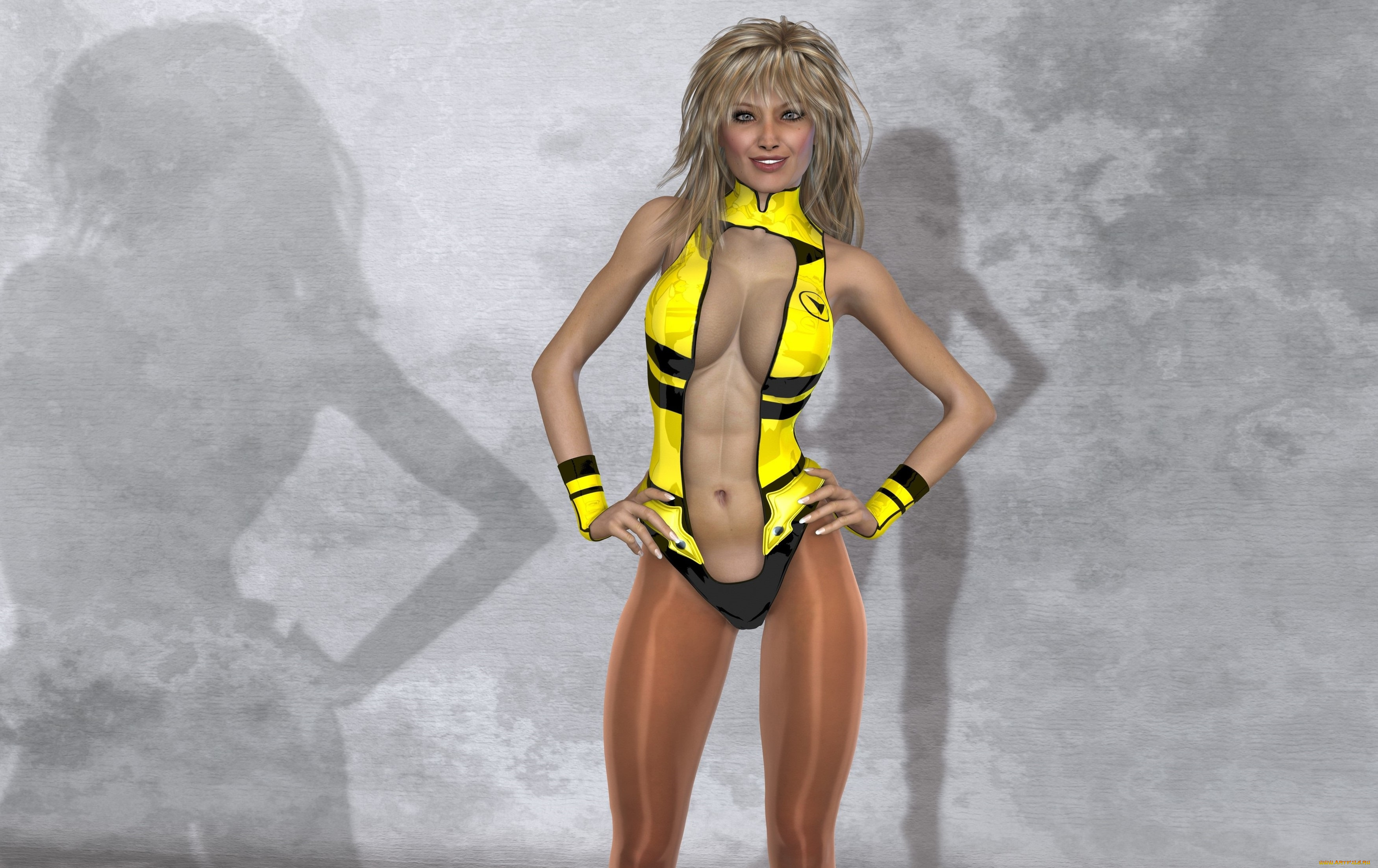 3д, графика, люди, , people, фон, взгляд, девушка