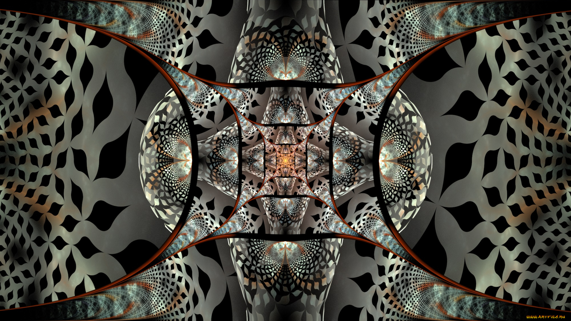 3д, графика, фракталы, , fractal, цвета, фон, узор