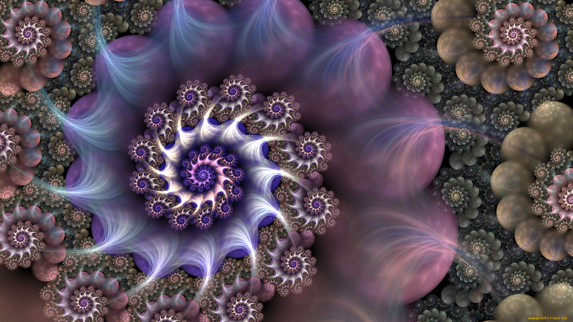 3д, графика, фракталы, , fractal, цвета, фон, узор