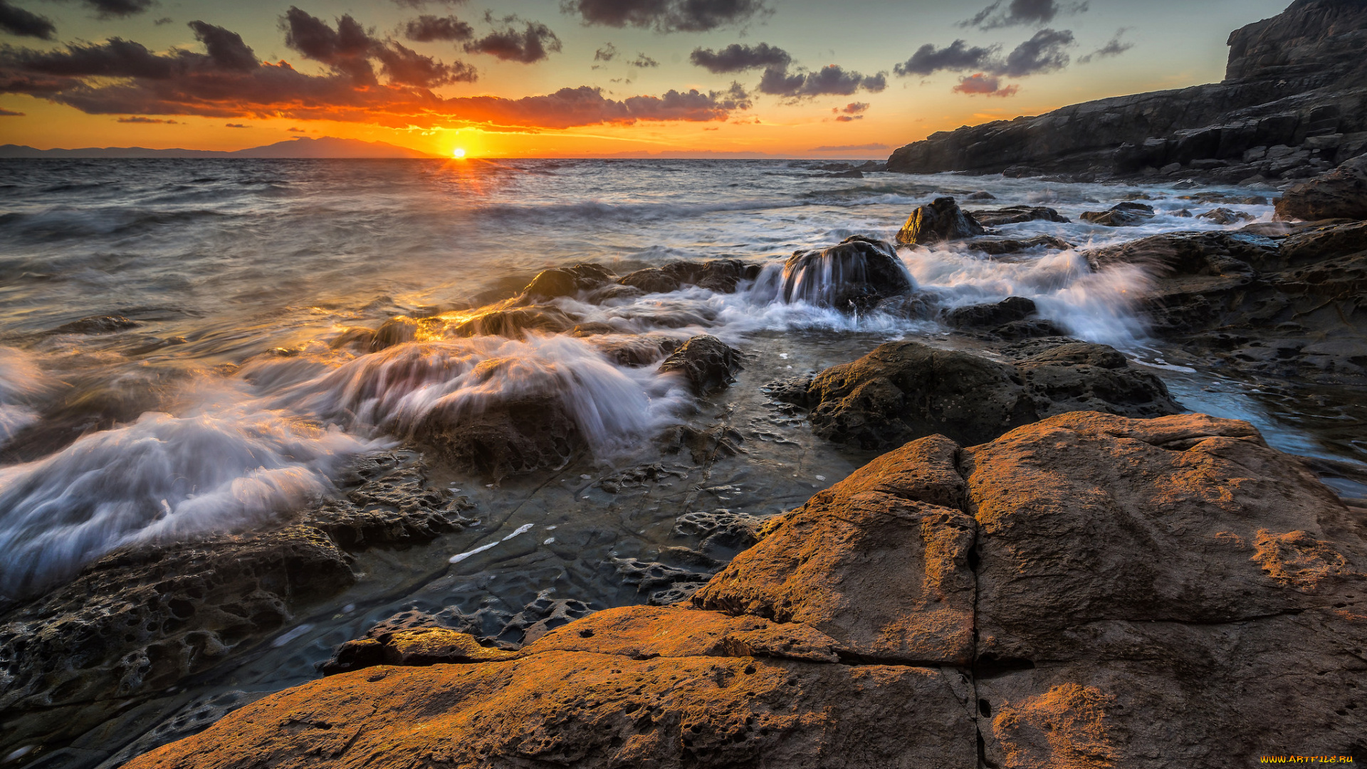 природа, восходы, закаты, рассвет