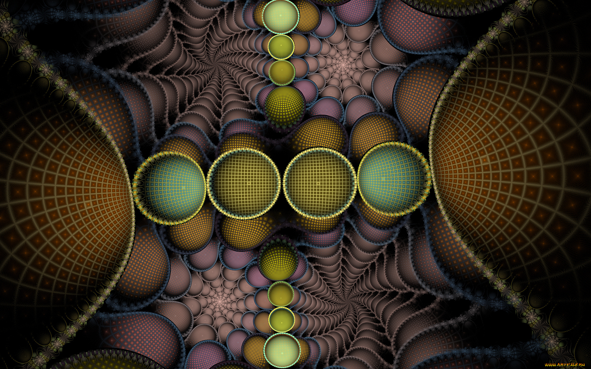 3д, графика, фракталы, , fractal, цвета, фон, узор