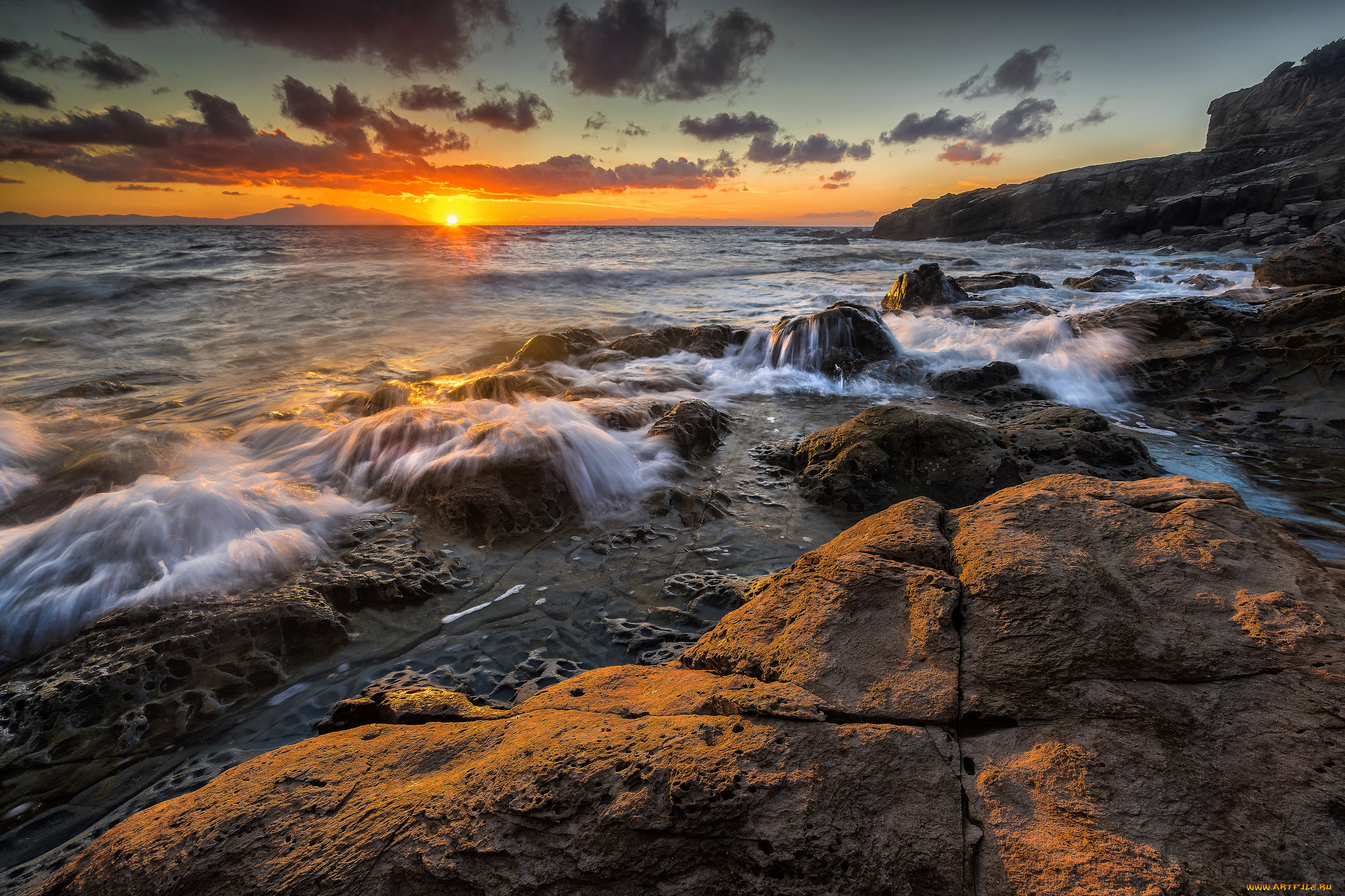 природа, восходы, закаты, рассвет