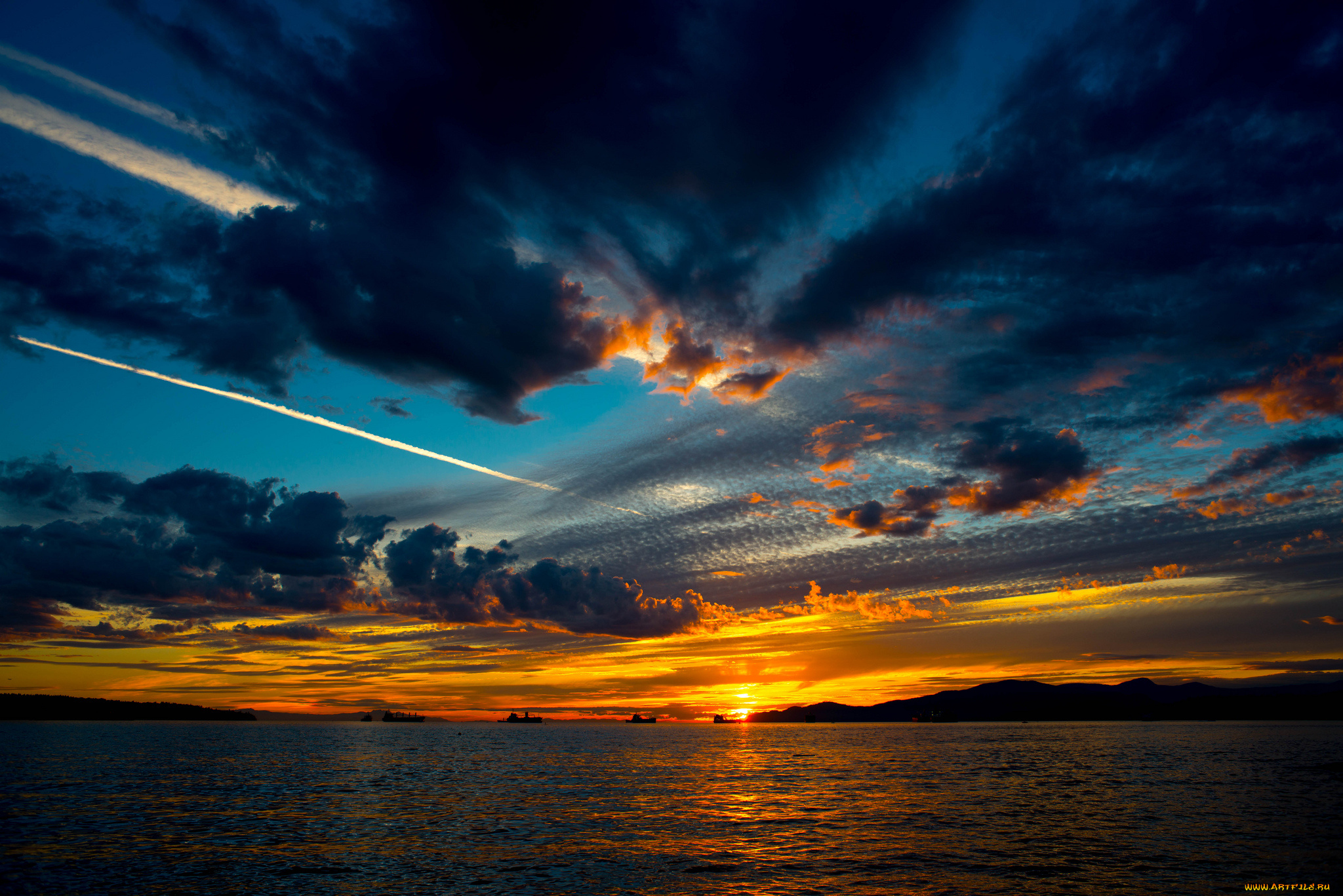 природа, восходы, закаты, рассвет