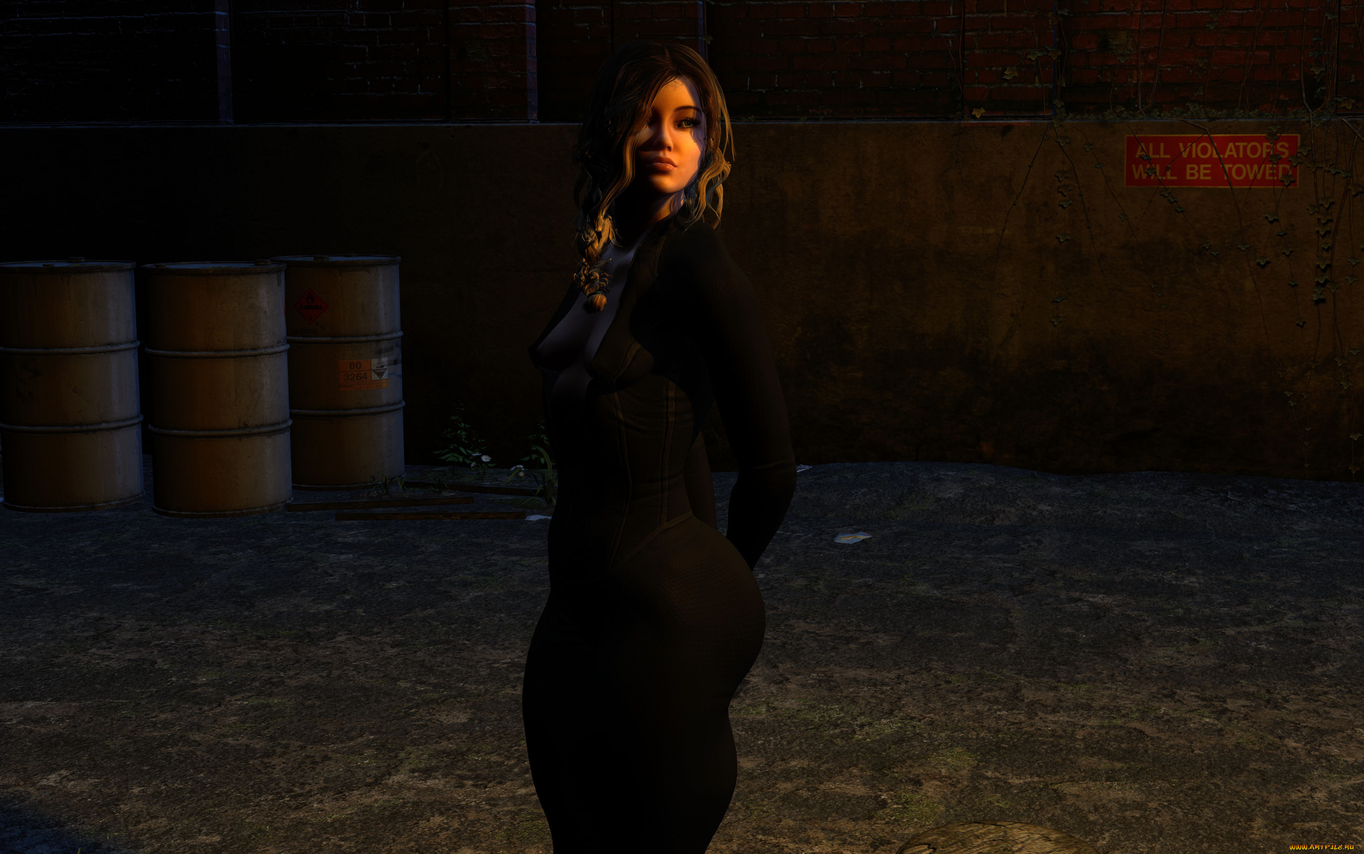 3д, графика, люди, , people, девушка, взгляд, фон