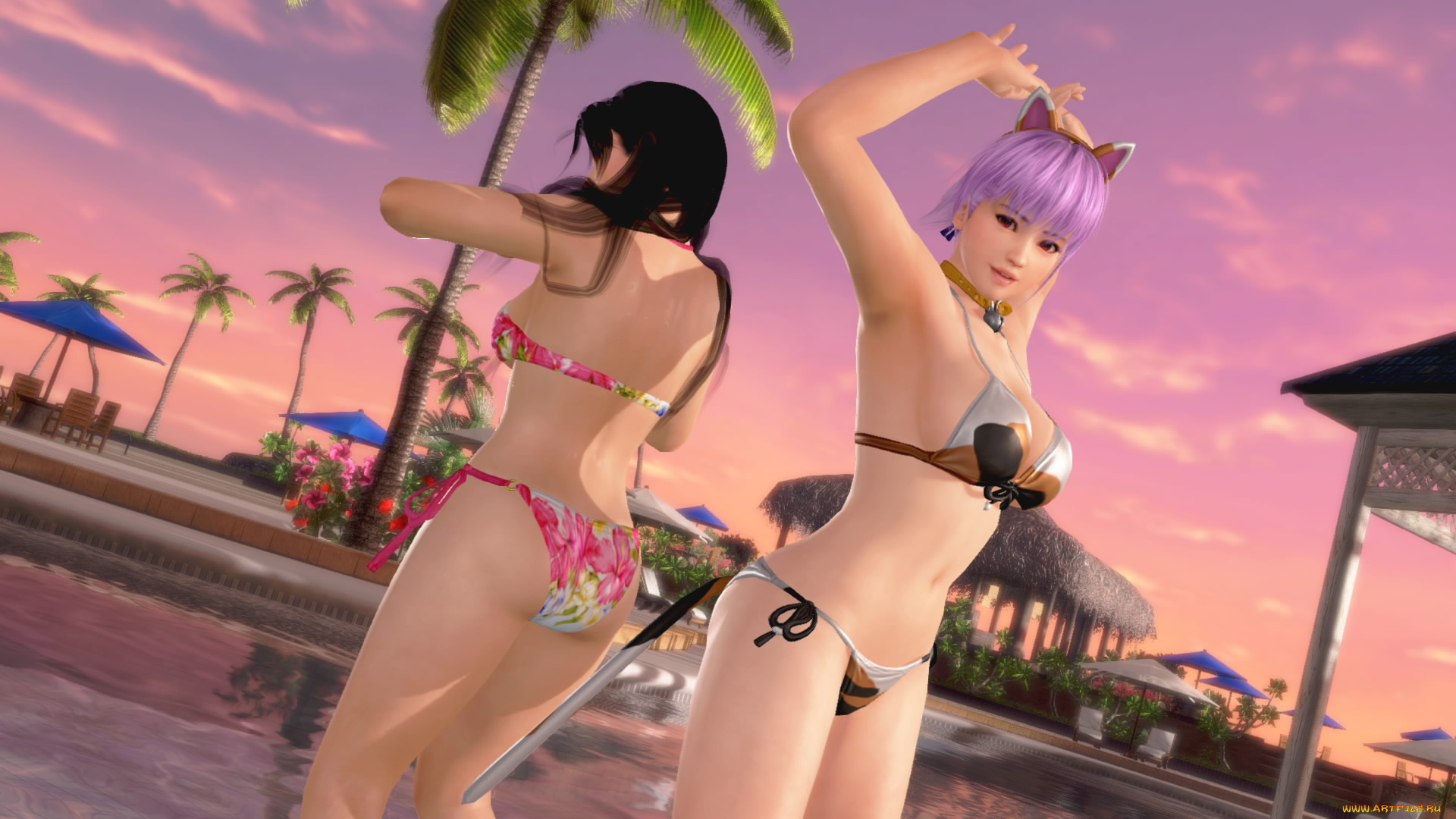 3д, графика, люди, , people, девушки, взгляд, фон