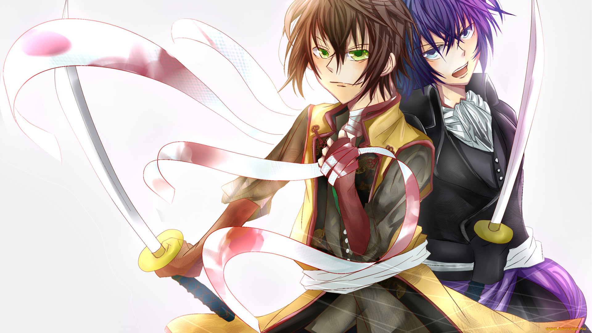 аниме, hakuouki, shinsengumi, kitan