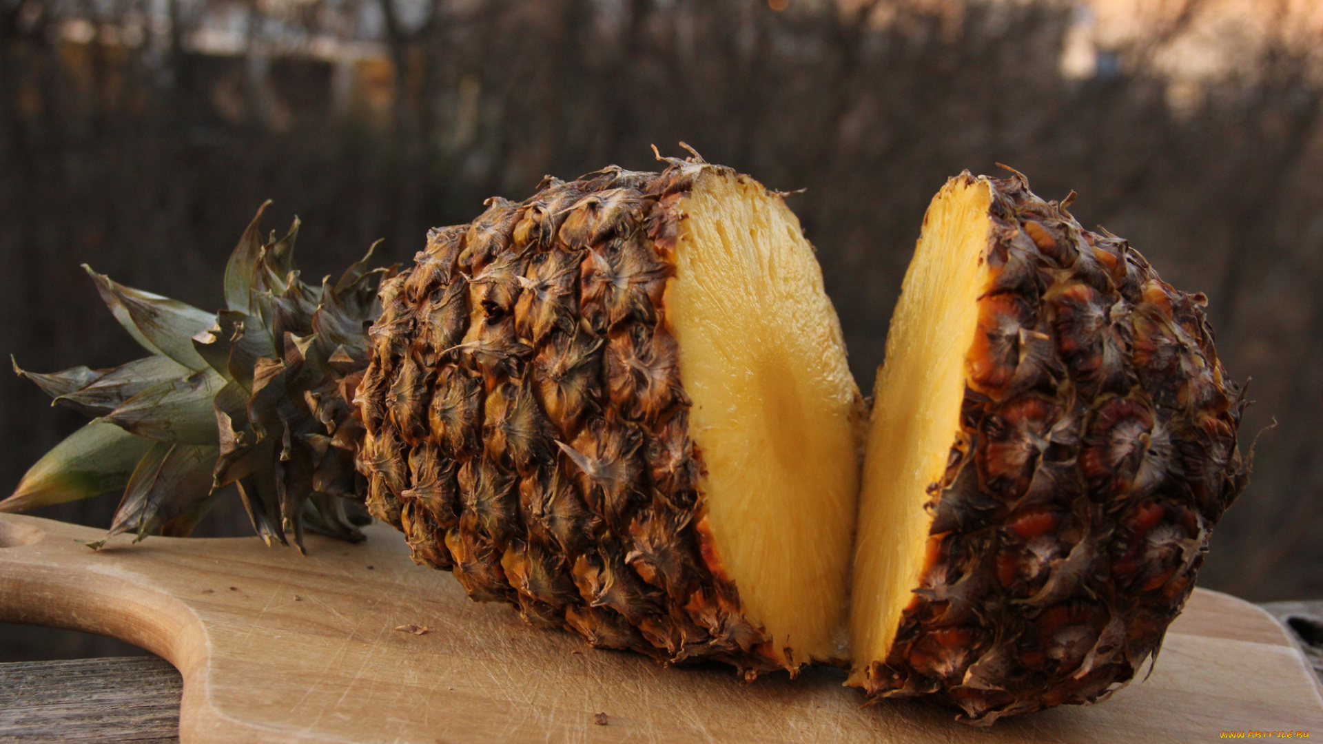 еда, ананас, плод