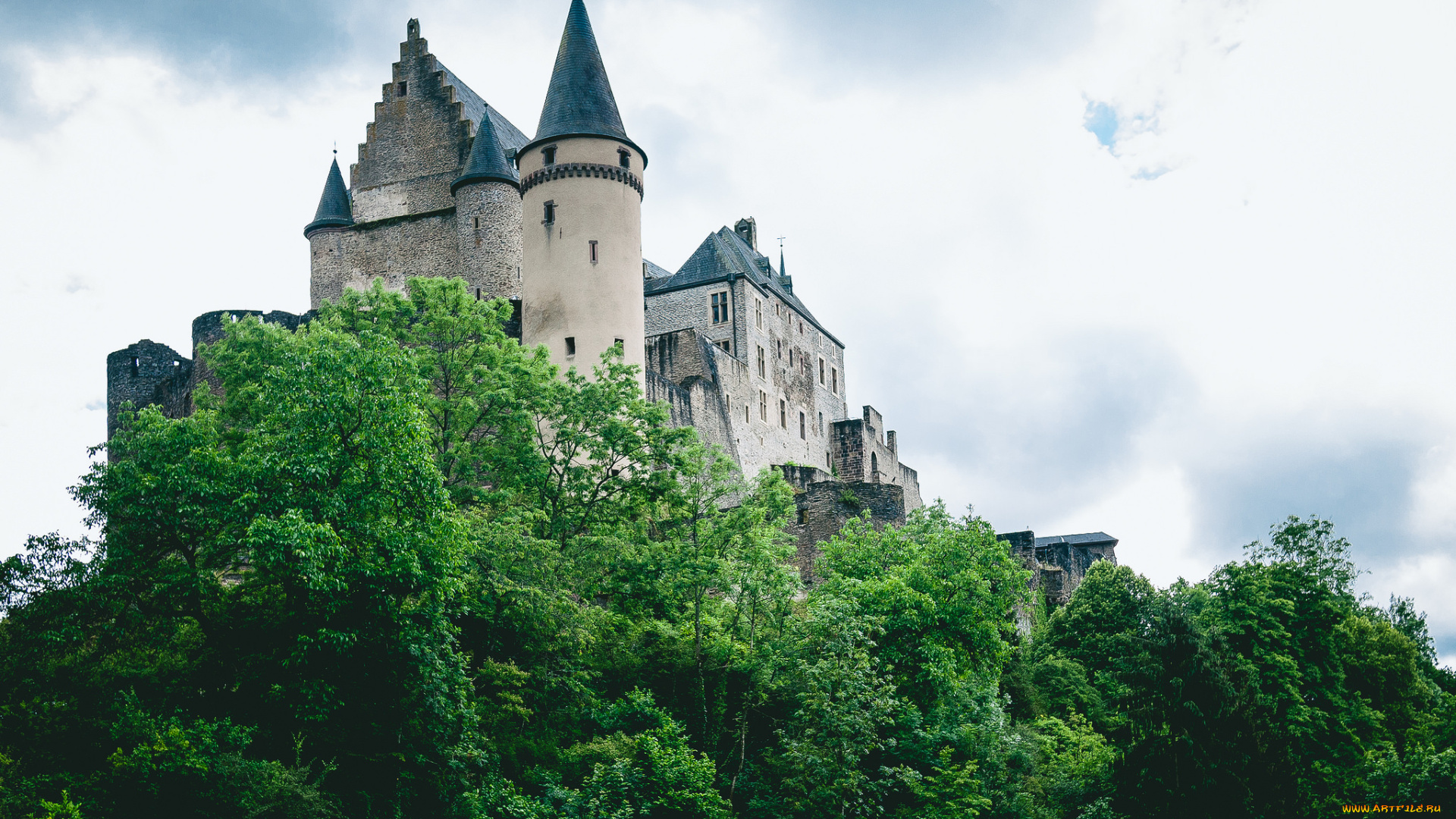 города, -, дворцы, , замки, , крепости, замок, холм