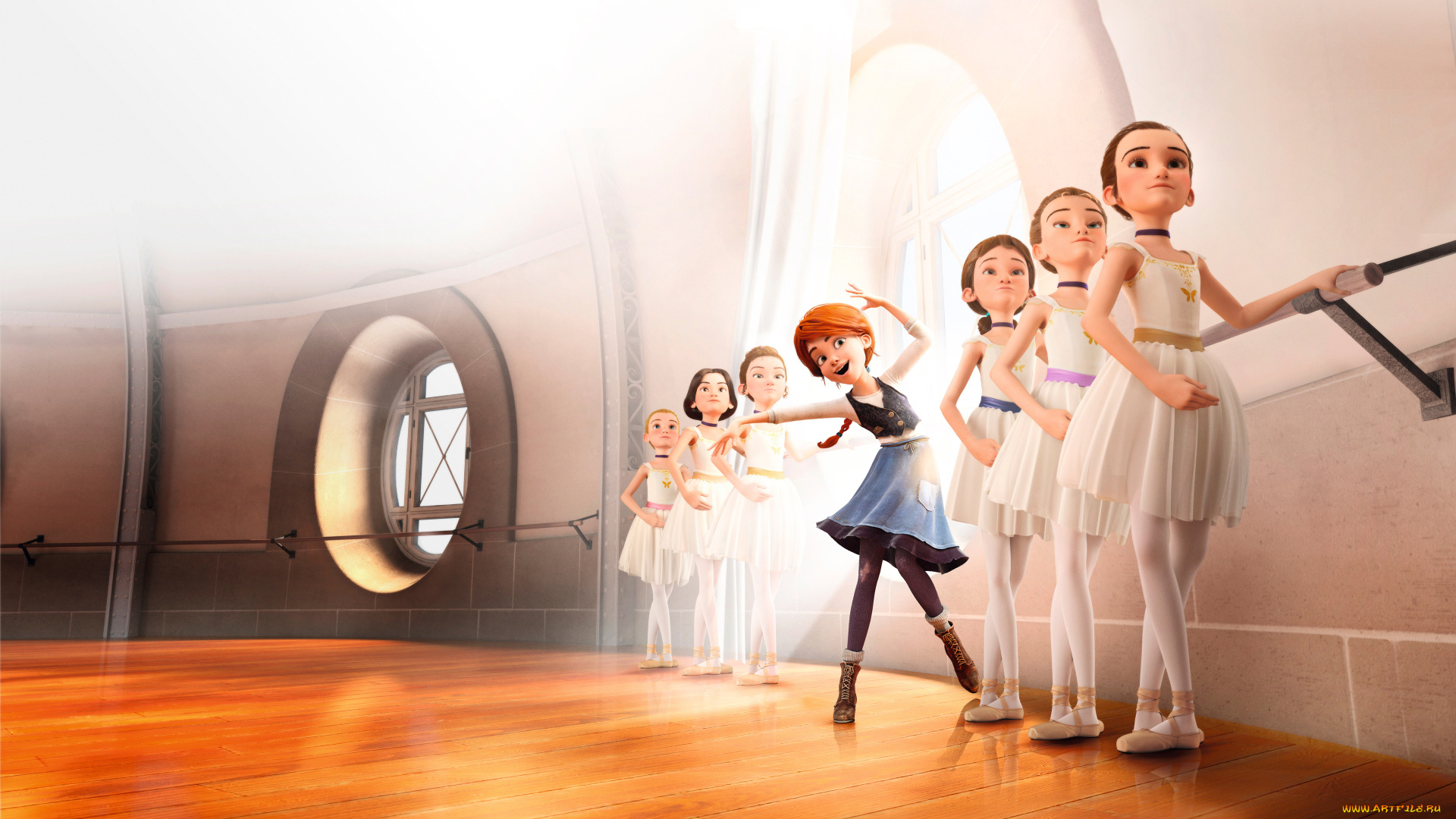мультфильмы, ballerina