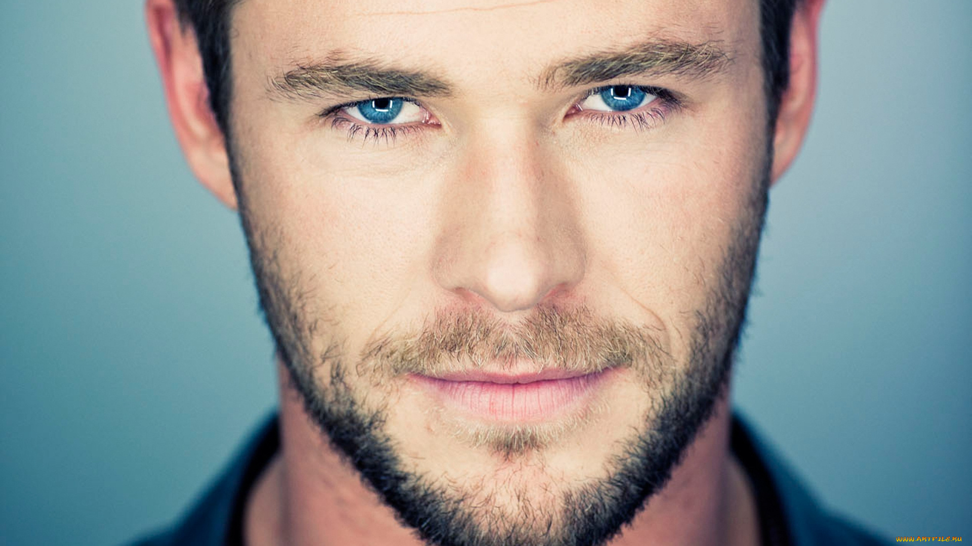мужчины, chris, hemsworth, бородка