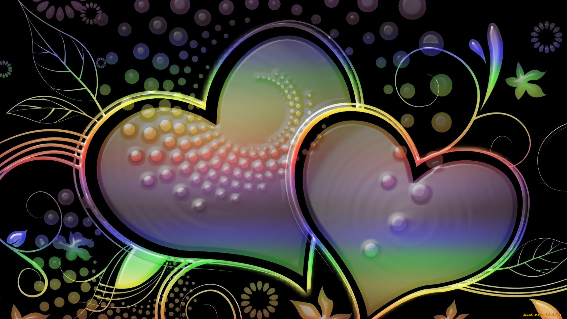 праздничные, день, святого, валентина, , сердечки, , любовь, сердечки, фон