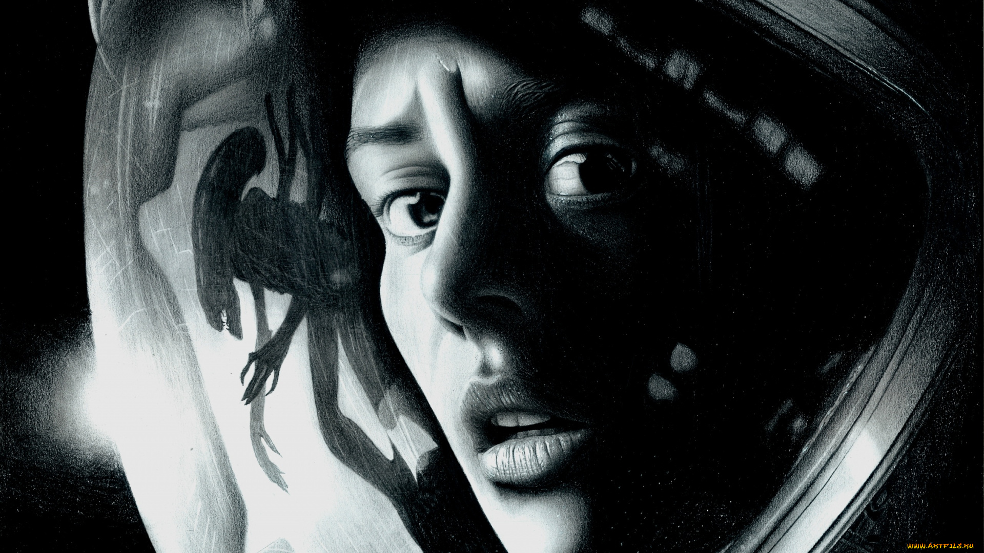 видео, игры, alien, , isolation, шутер, action, изоляция, чужой, isolation, арт