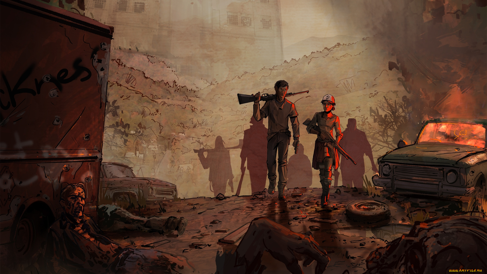 видео, игры, the, walking, dead, , the, game, the, walking, dead, action, адвенчура