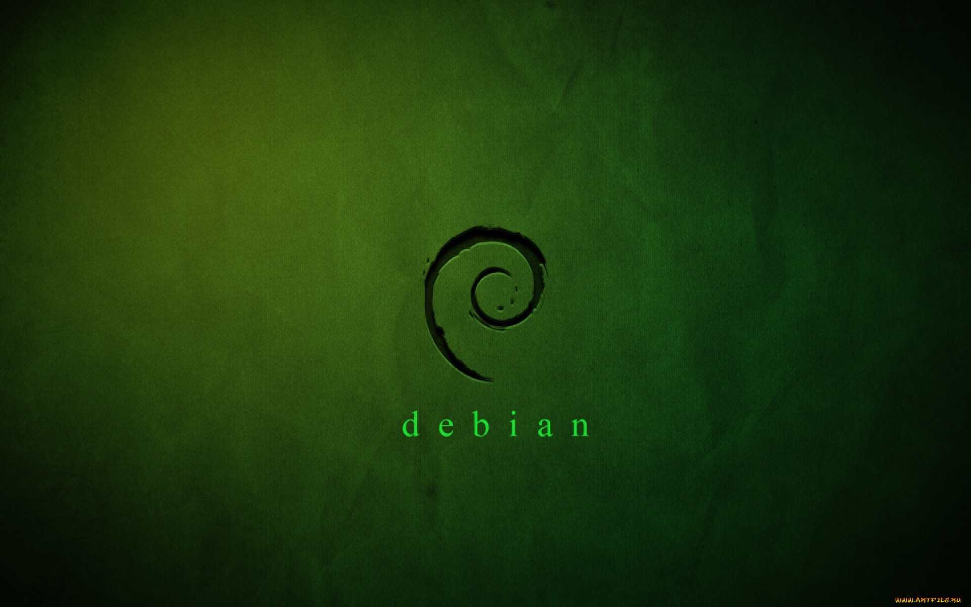 компьютеры, debian, логотип, фон