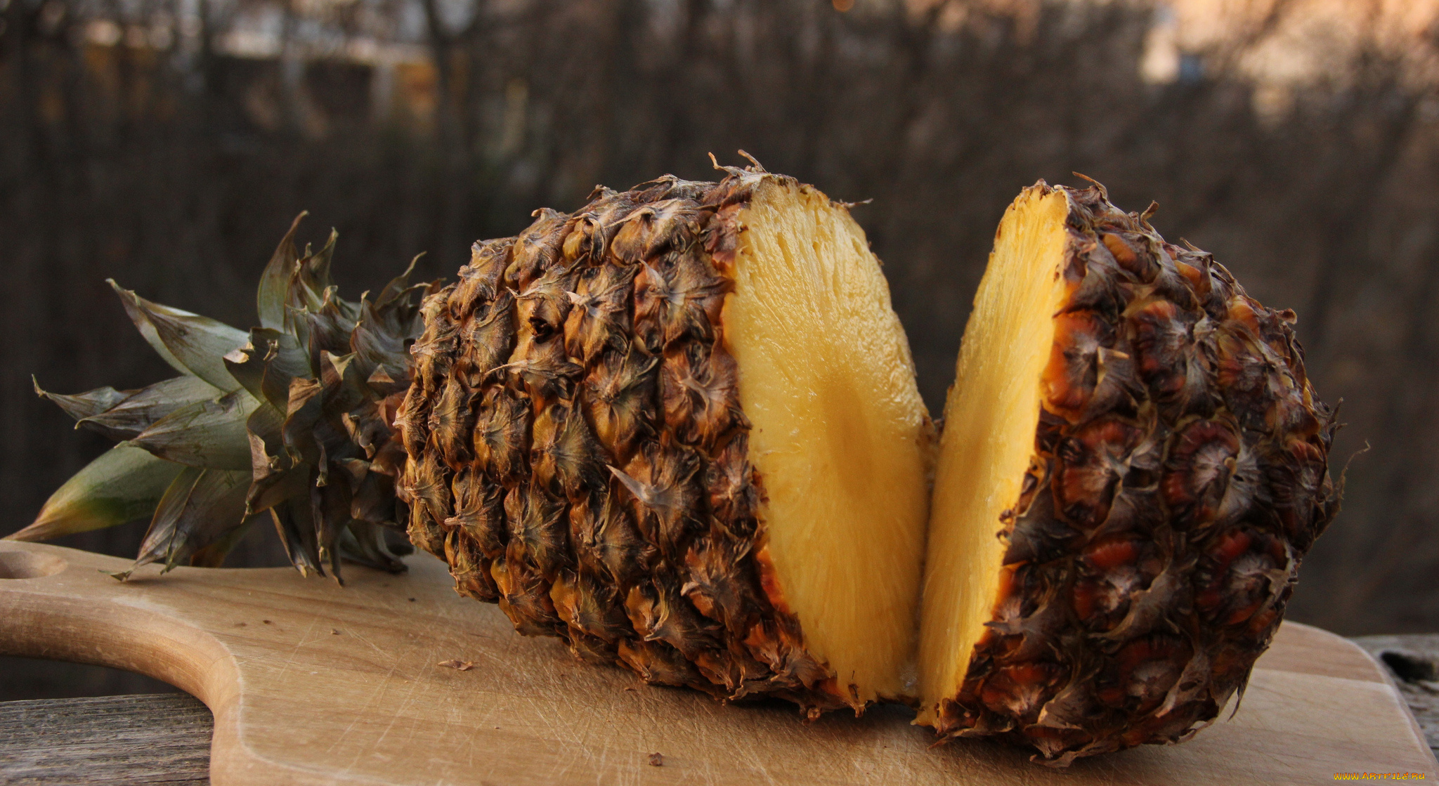 еда, ананас, плод