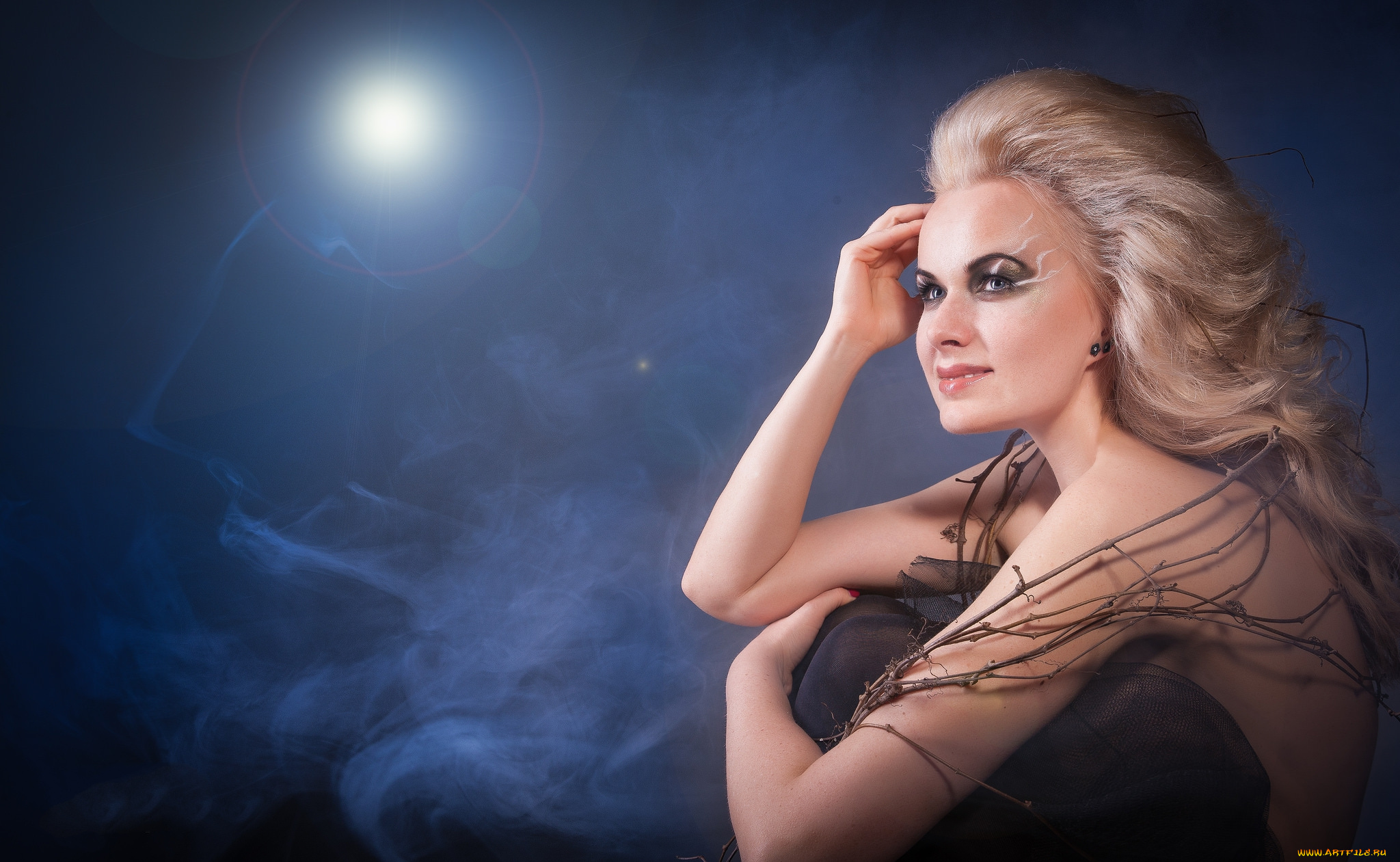 девушки, -unsort, , блондинки, взгляд, лицо