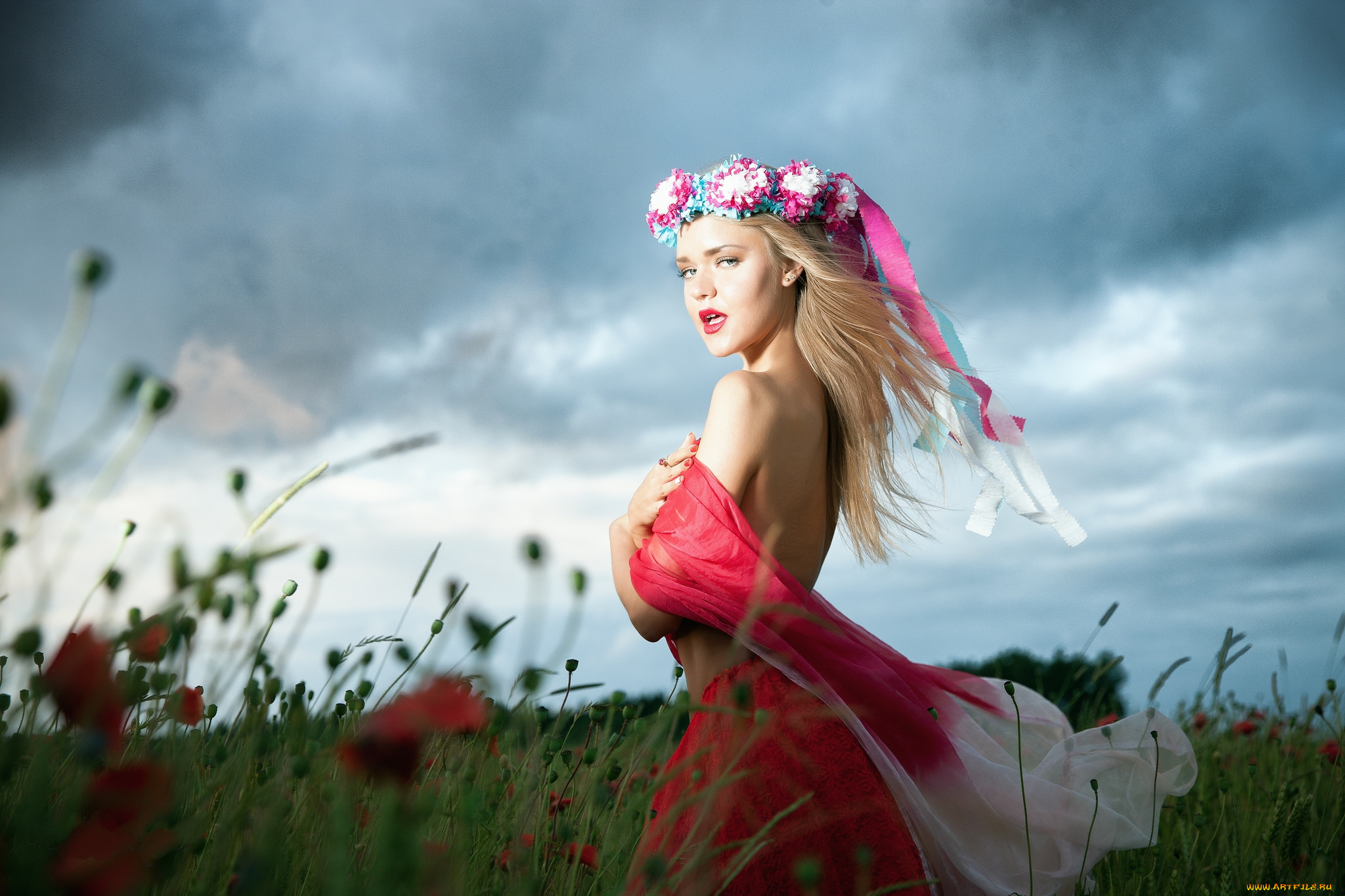 девушки, -unsort, , блондинки, взгляд, лицо