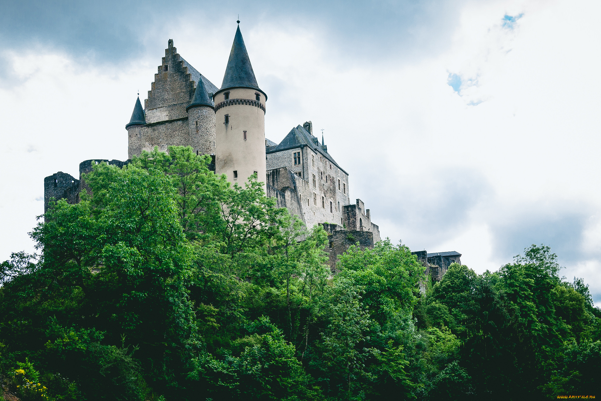 города, -, дворцы, , замки, , крепости, замок, холм