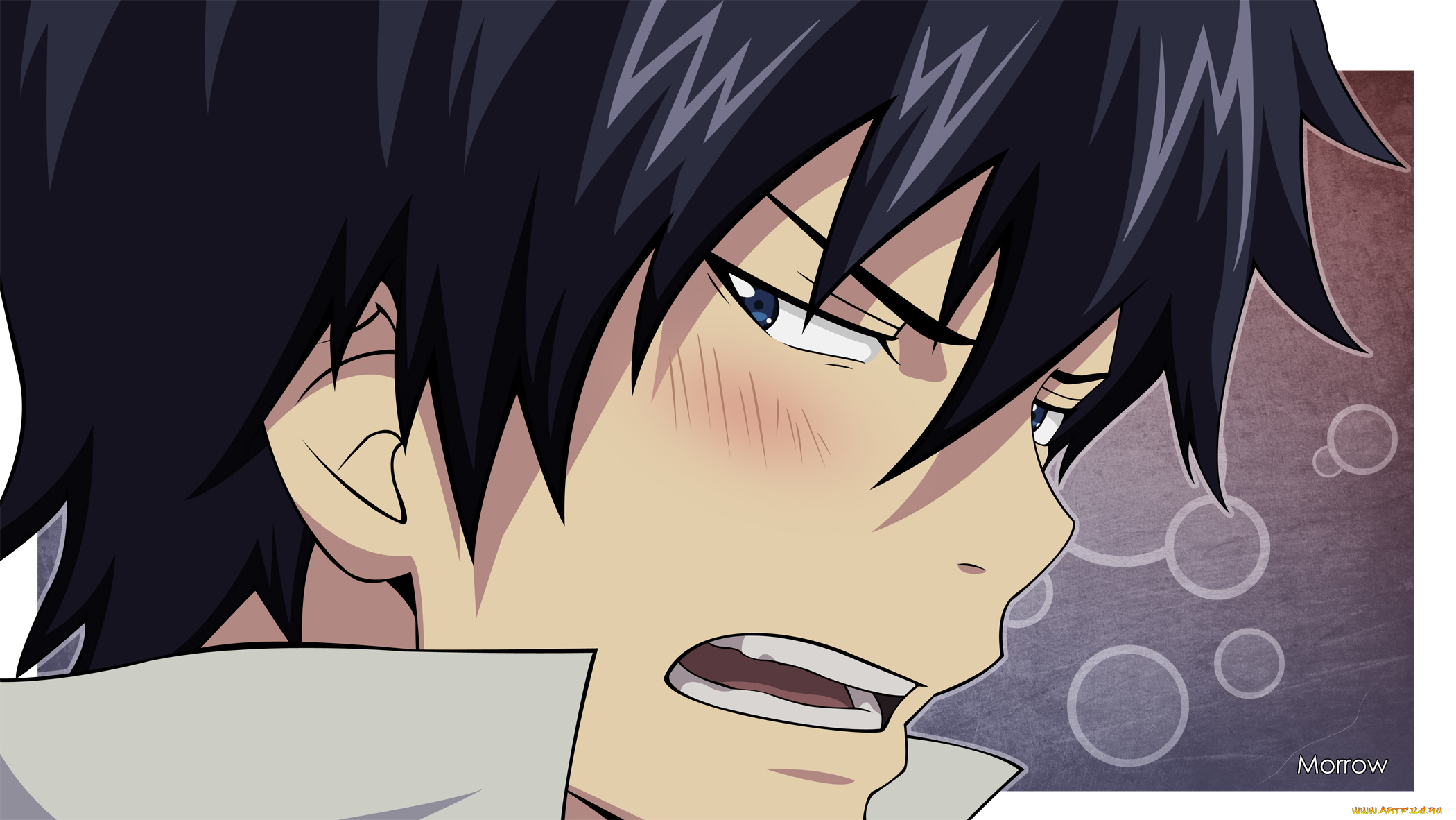 аниме, ao, no, exorcist, okumura, rin