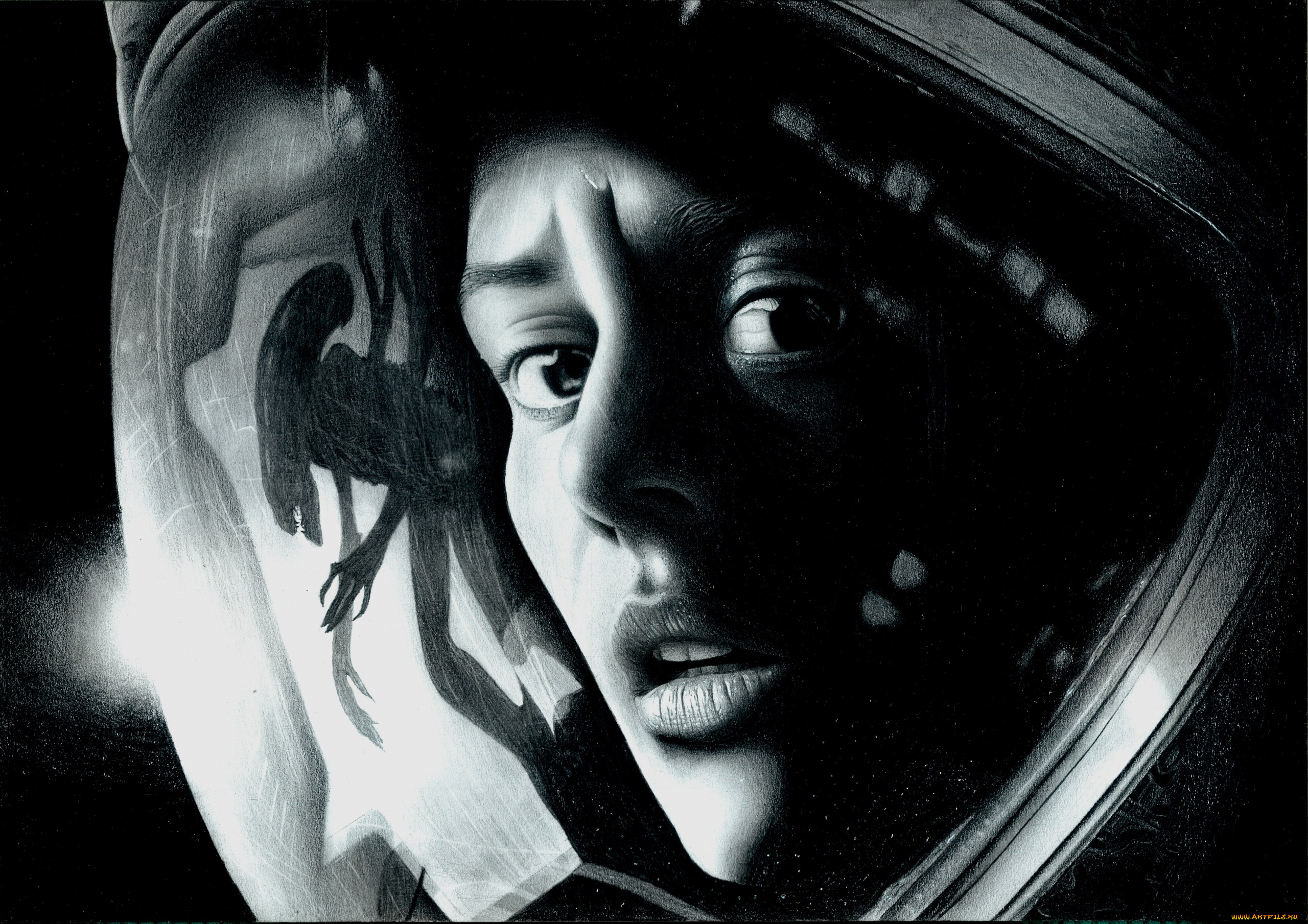 видео, игры, alien, , isolation, шутер, action, изоляция, чужой, isolation, арт