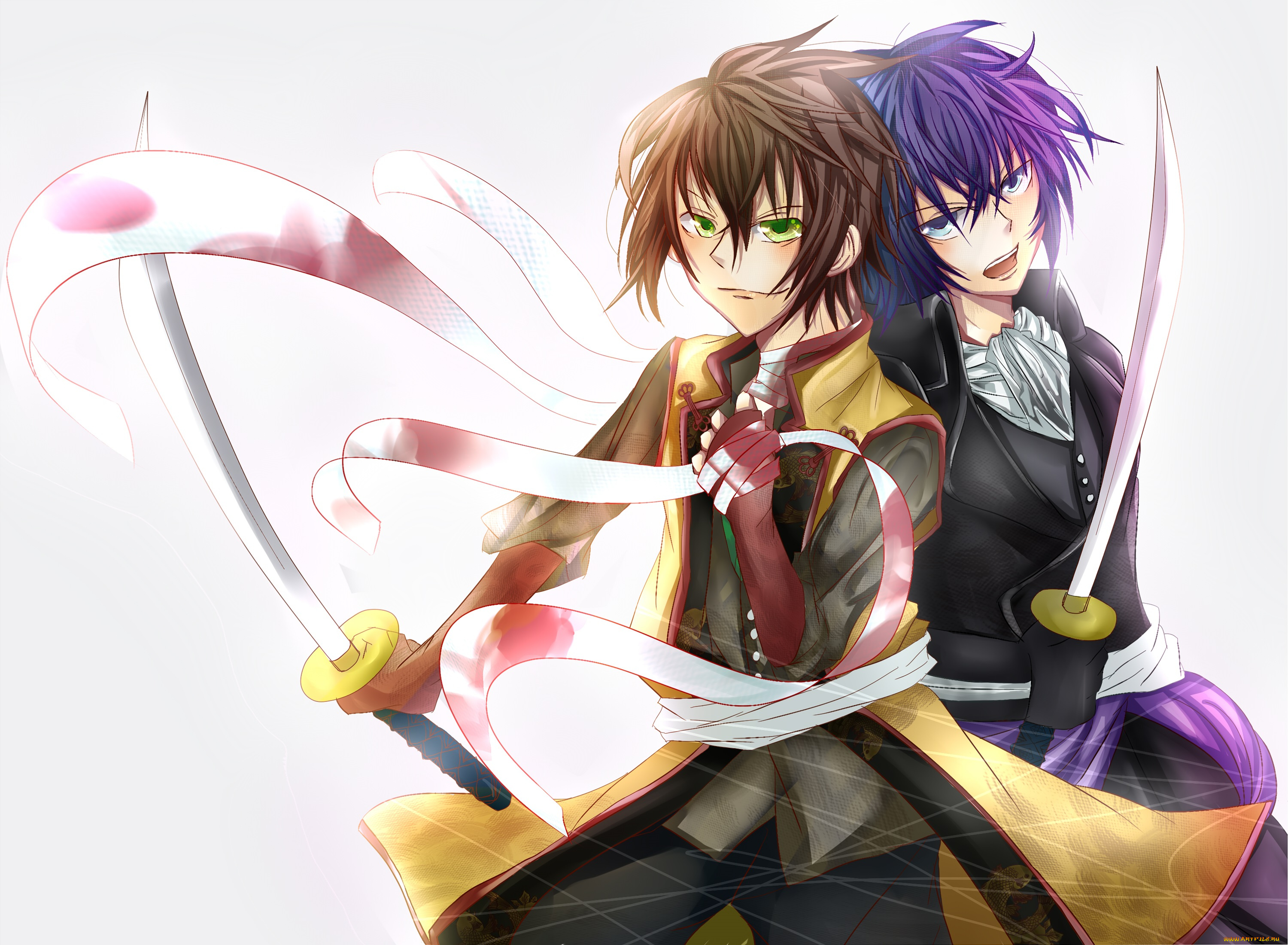 аниме, hakuouki, shinsengumi, kitan