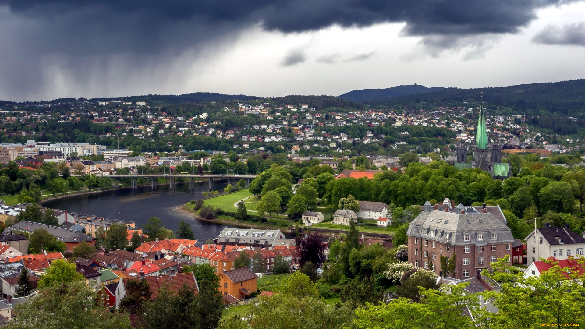 города, -, панорамы, панорама