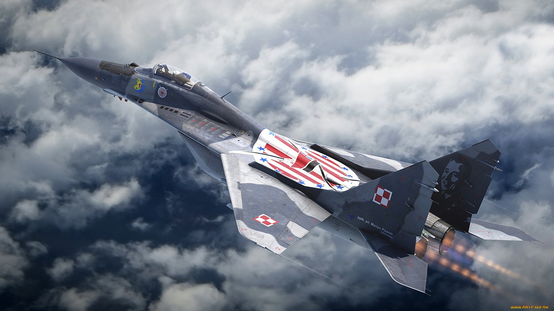 миг, 29, авиация, боевые, самолёты, дивизия, 303, aircraft, artwork, миг, 29, военные, самолеты, ввс, польши