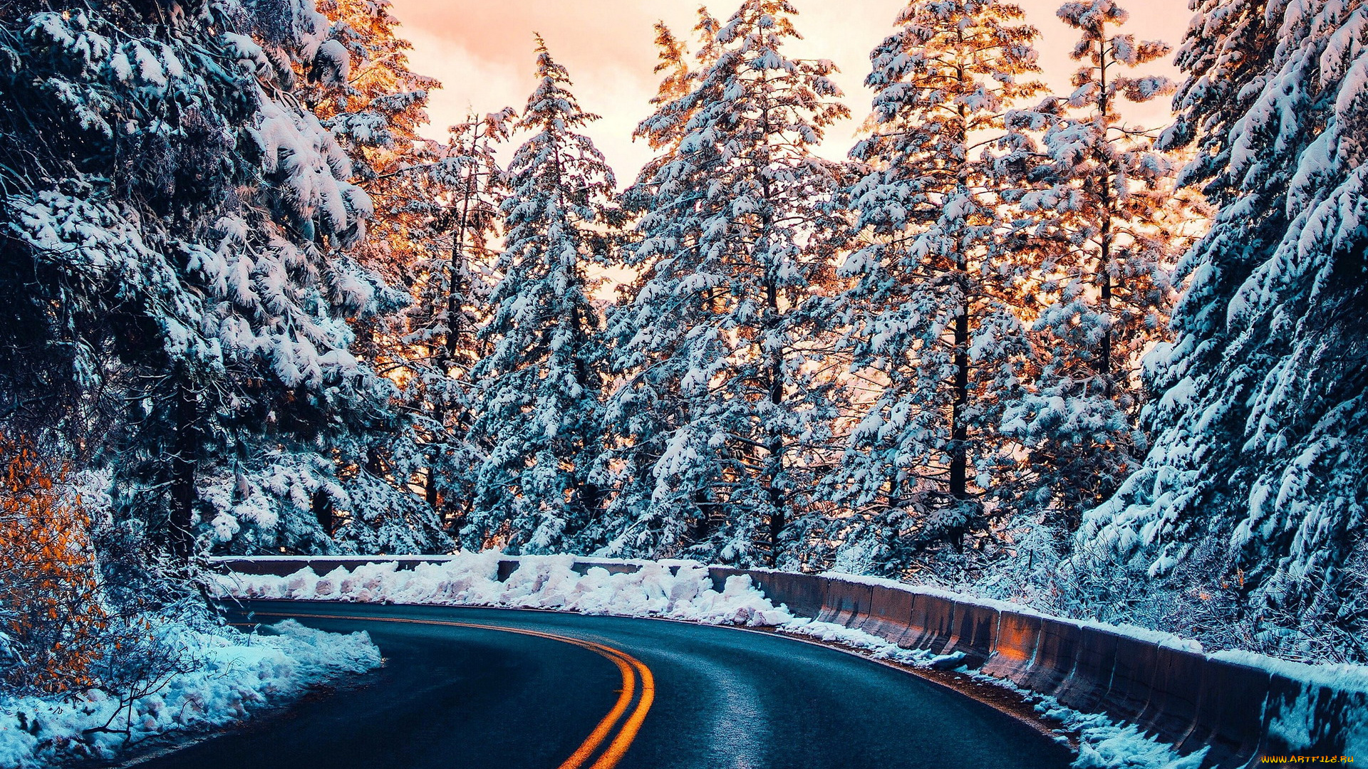 природа, дороги, шоссе