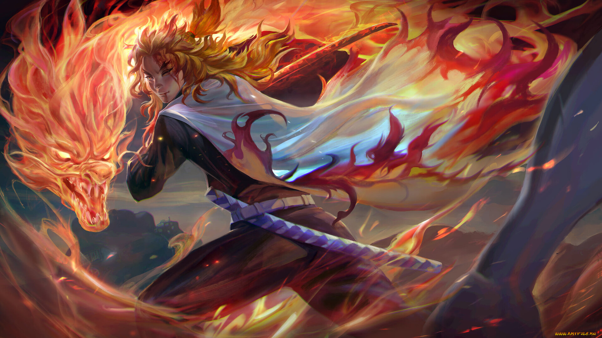 аниме, demon, slayer, , kimetsu, no, yaiba, клинок, рассекающий, демонов