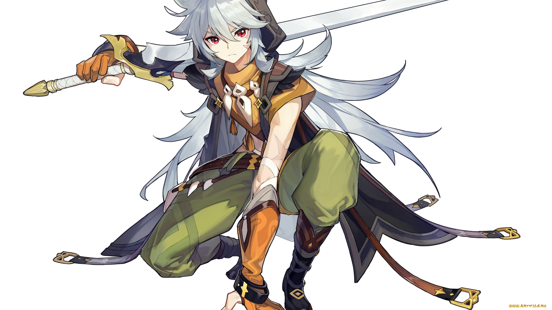 аниме, genshin, impact, genshin, impact