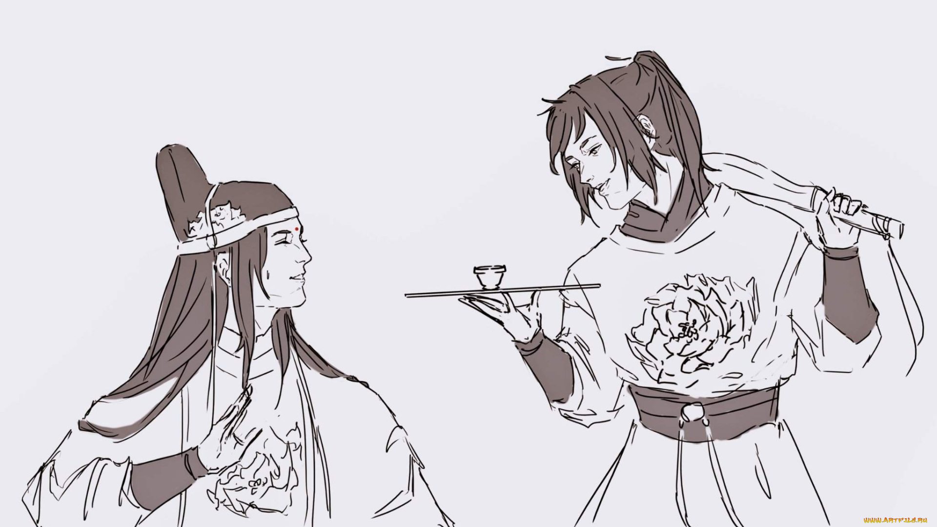 аниме, mo, dao, zu, shi, the, untamed, неукротимый, повелитель, чэньцин, мосян, тунсю, mo, dao, zu, shi, магистр, дьявольского, культа