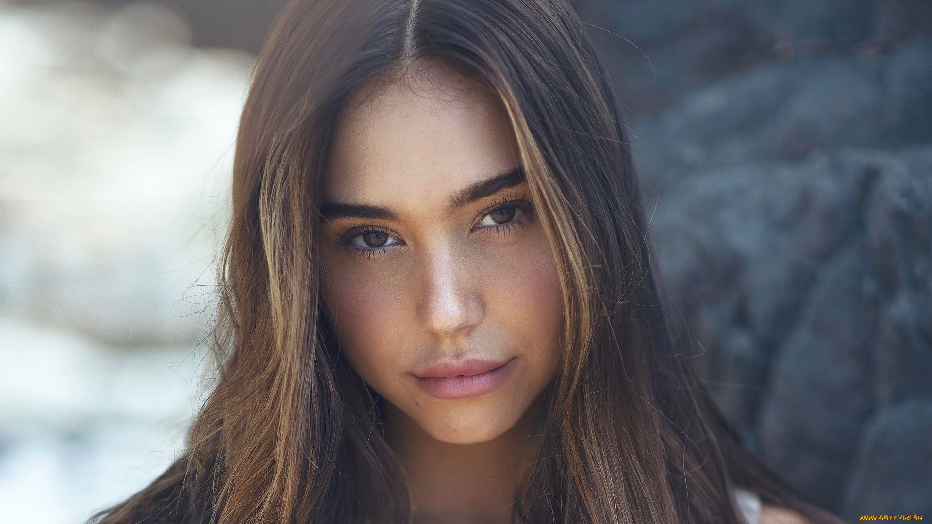 девушки, alexis, ren, русая, лицо