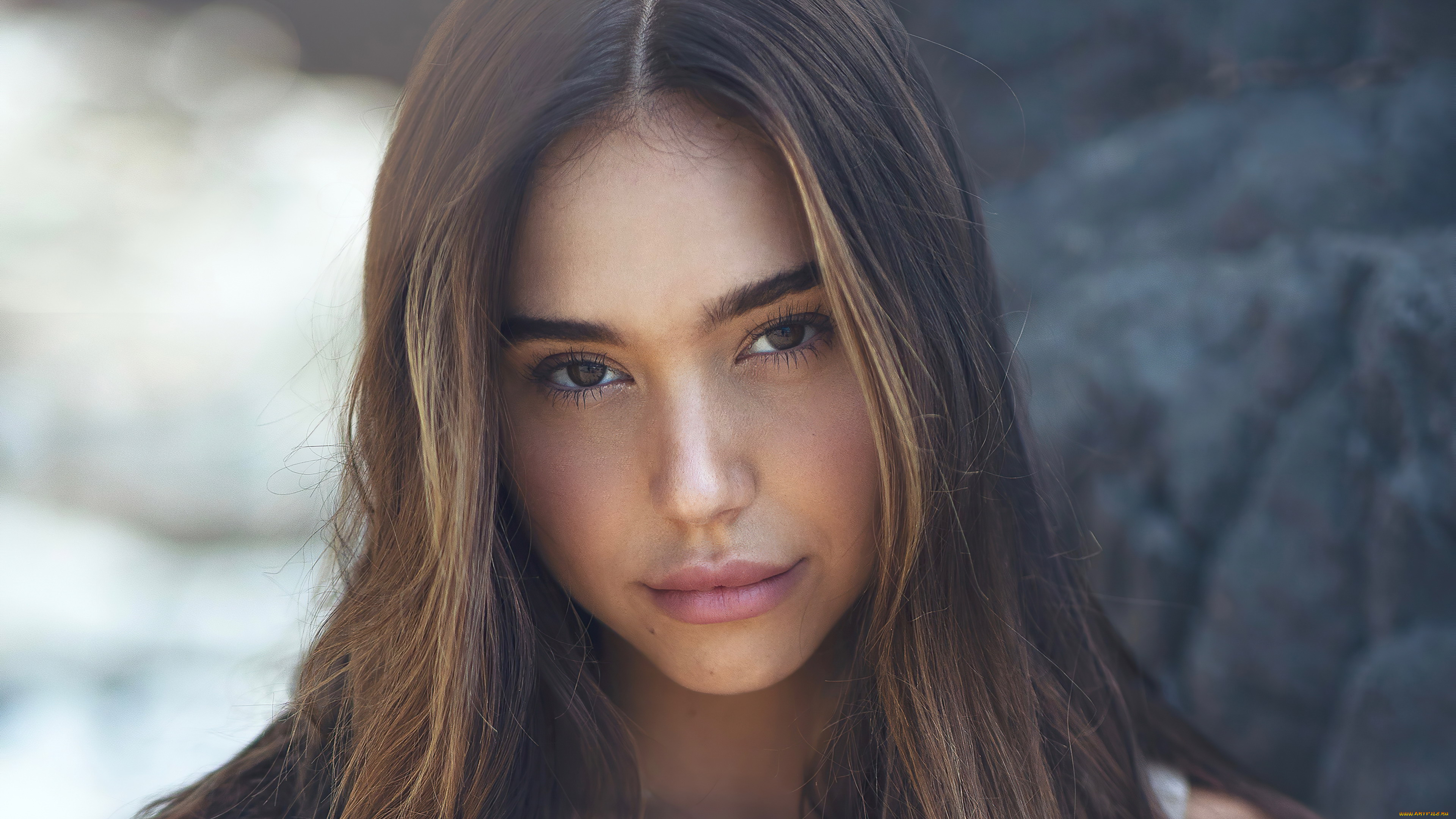 девушки, alexis, ren, русая, лицо