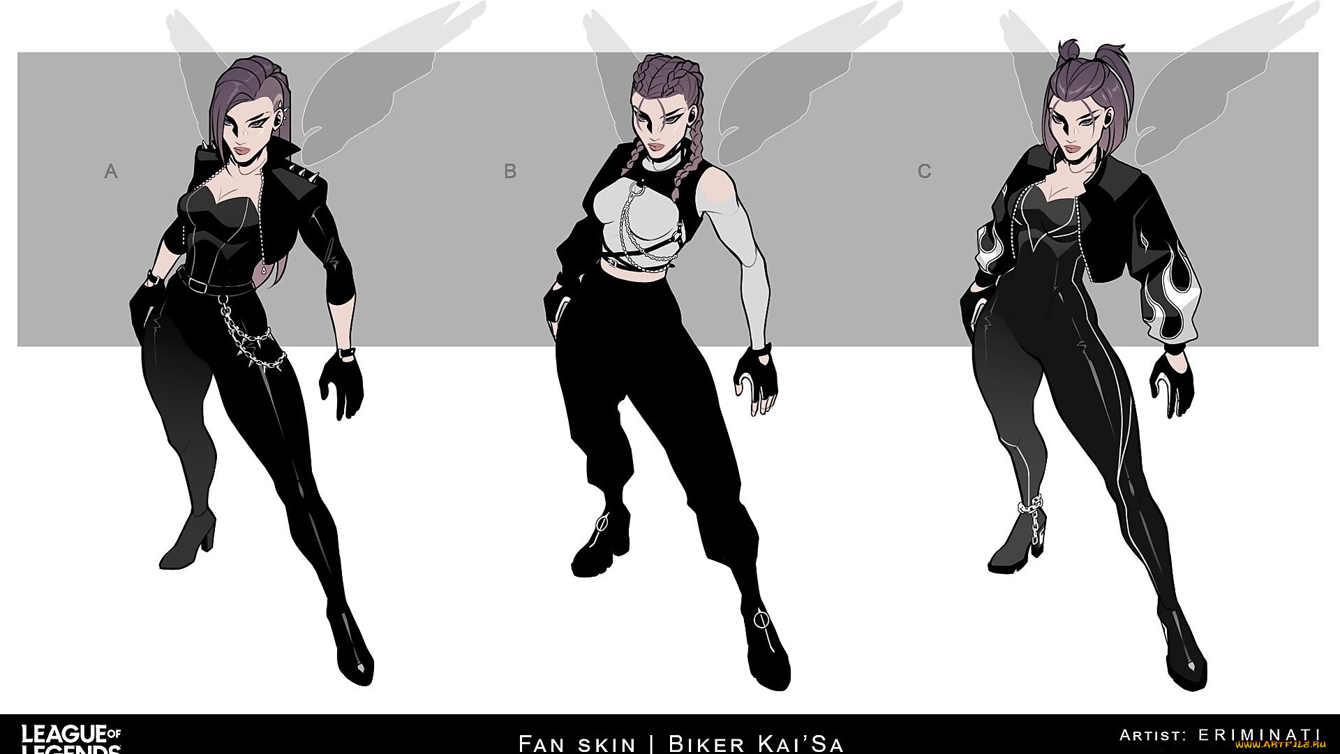 видео, игры, league, of, legends, kaisa, образы