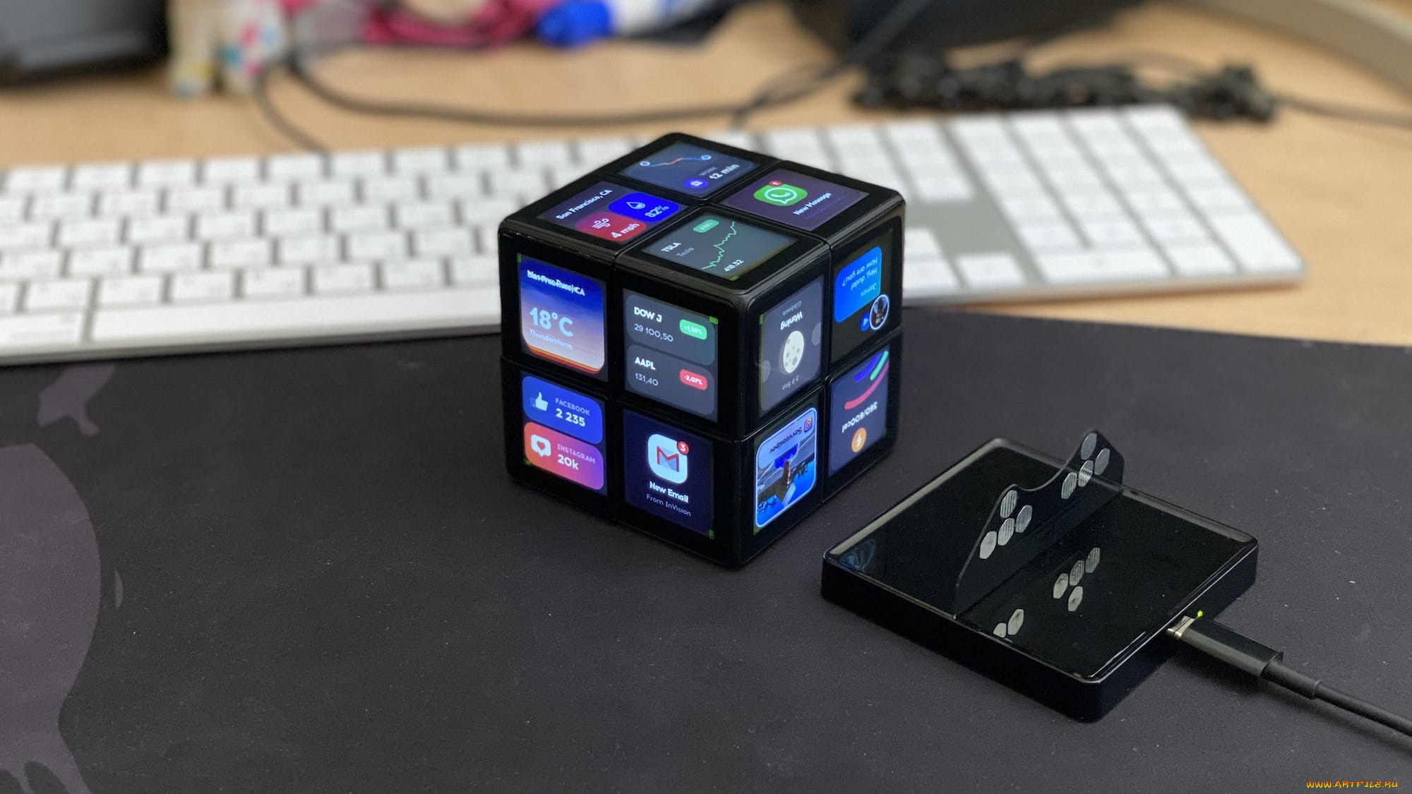 компьютеры, -unknown, , разное, инновационная, игровая, платформа, wowcube, портативная, консоль, головоломка