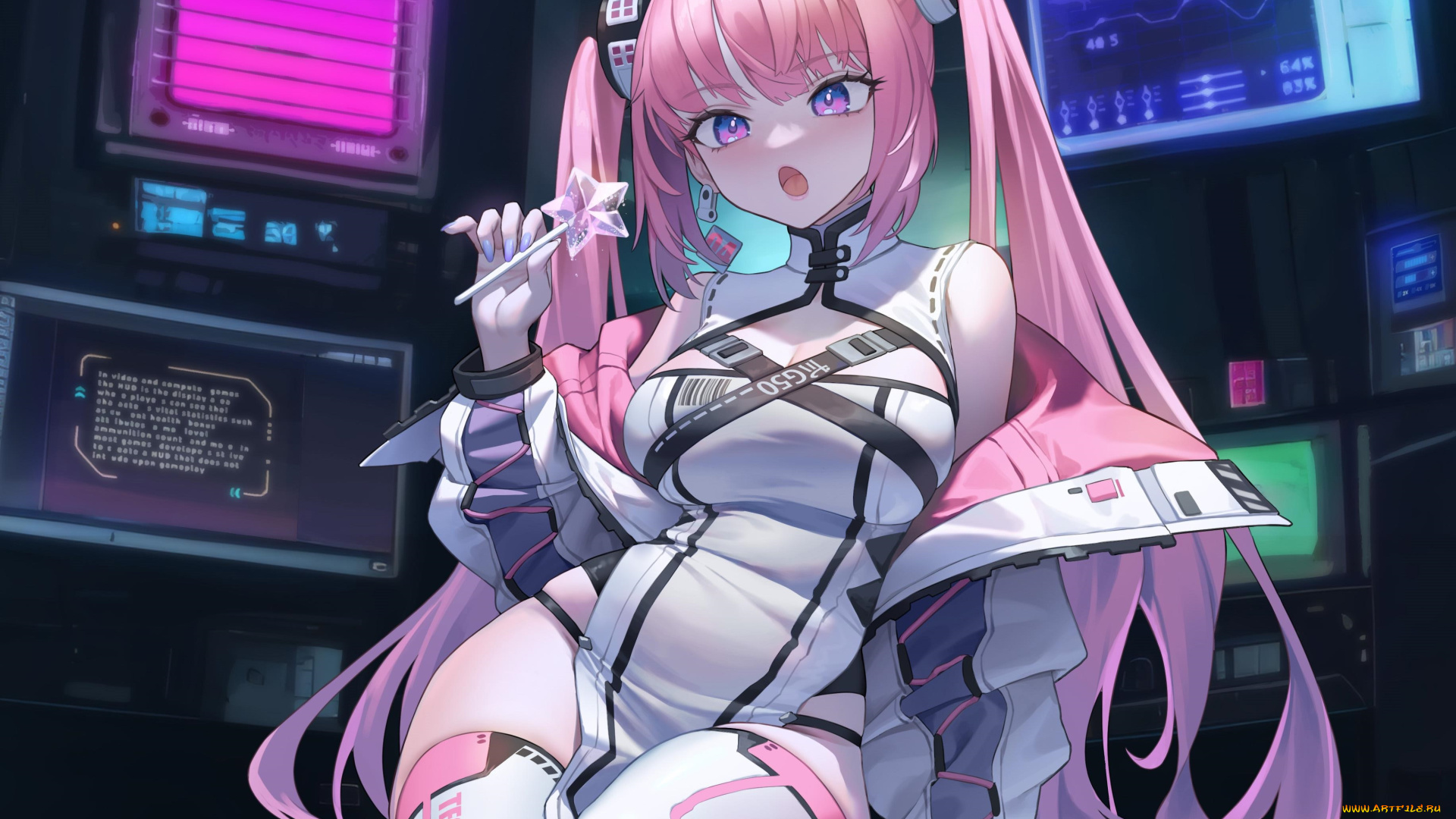 аниме, оружие, , техника, , технологии, девушка