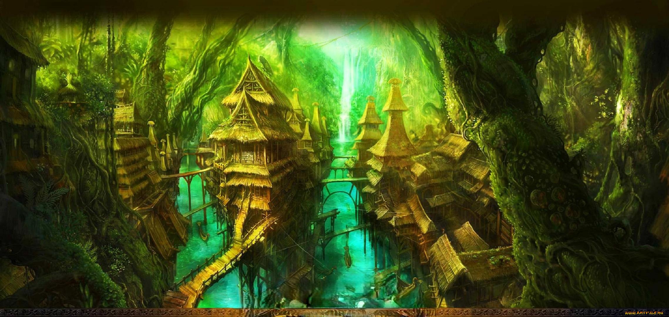 видео, игры, mummy, online, лес, озеро, дома, селение