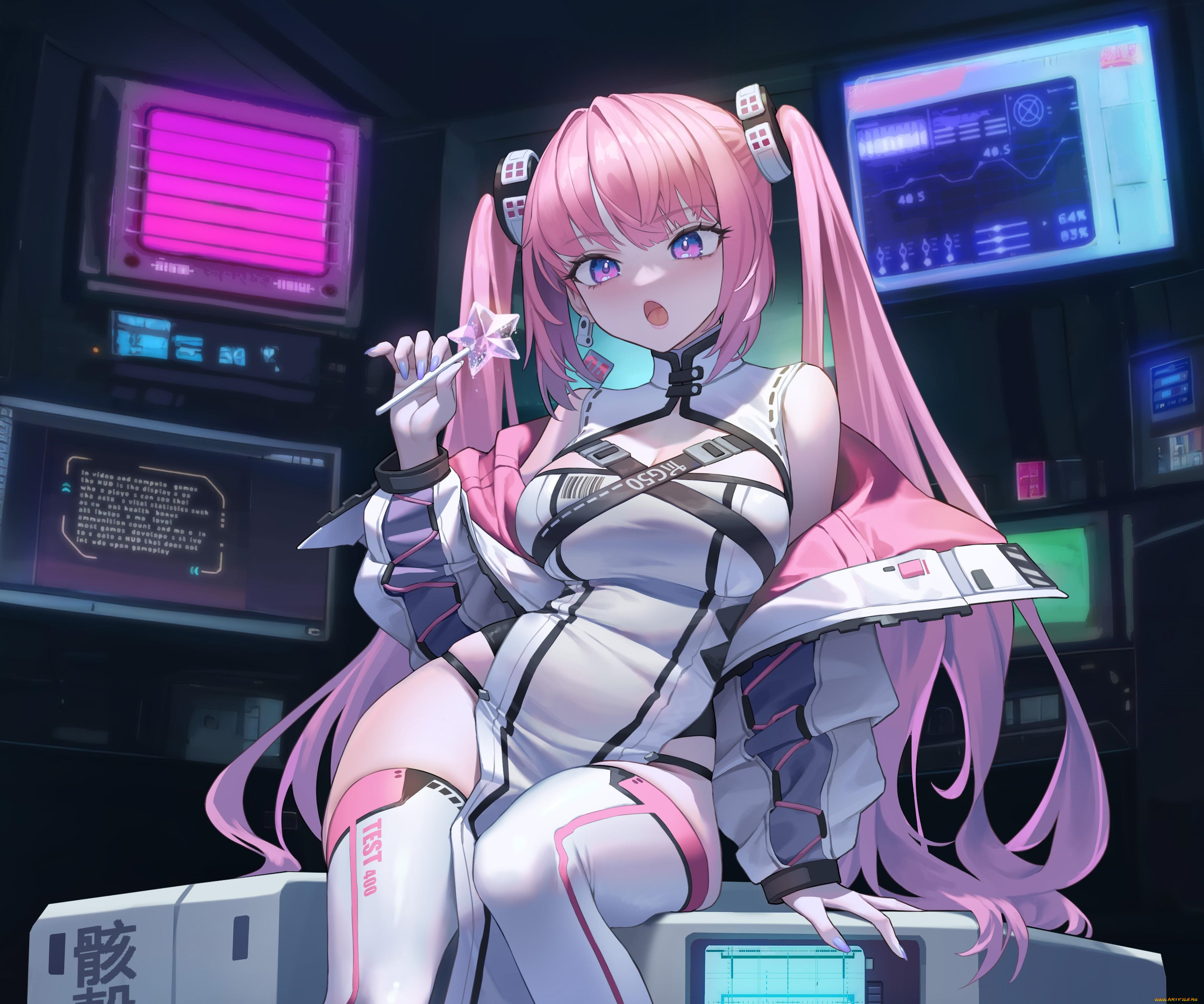 аниме, оружие, , техника, , технологии, девушка